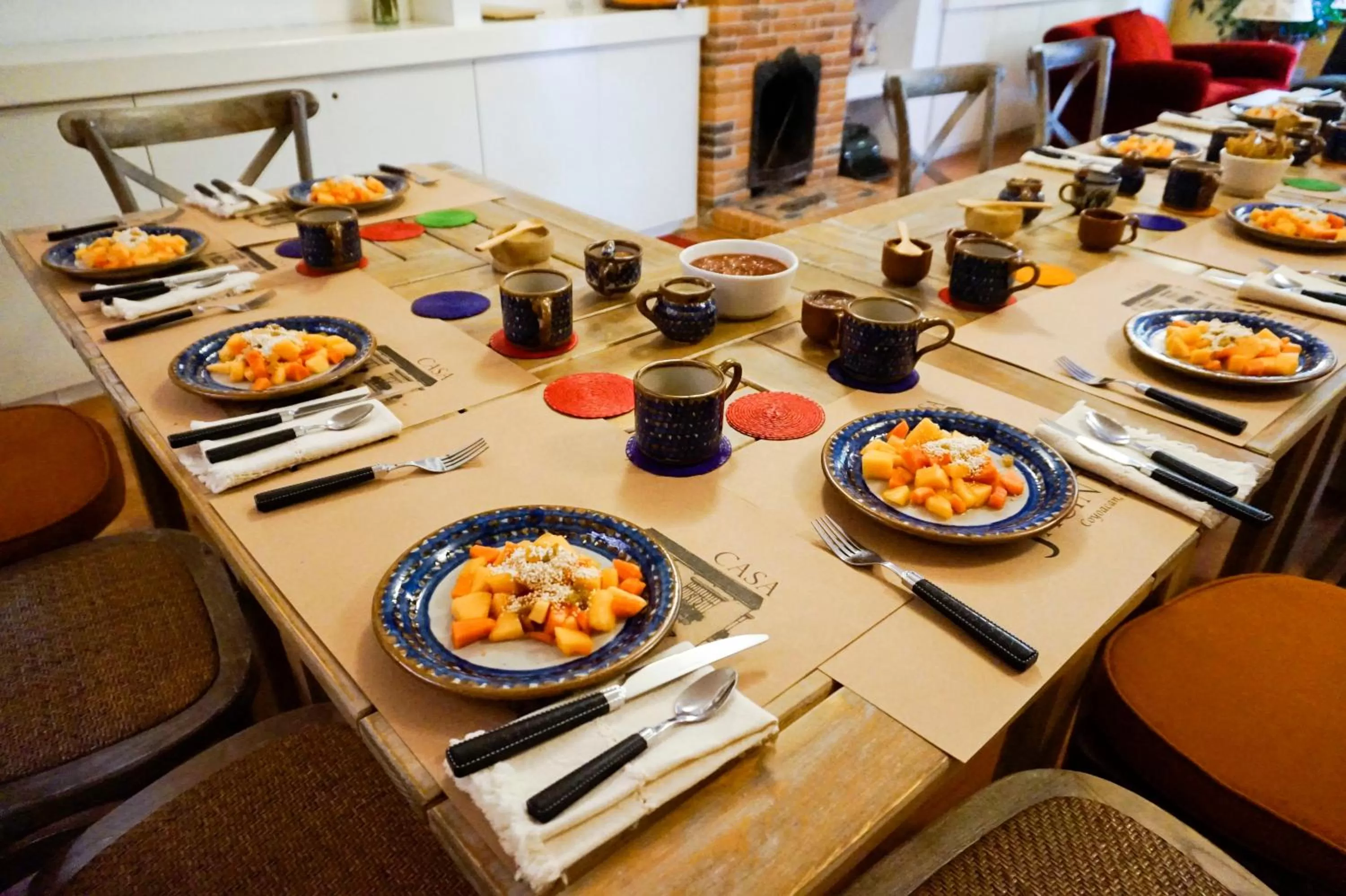 Food close-up in Casa Jacinta Guest House