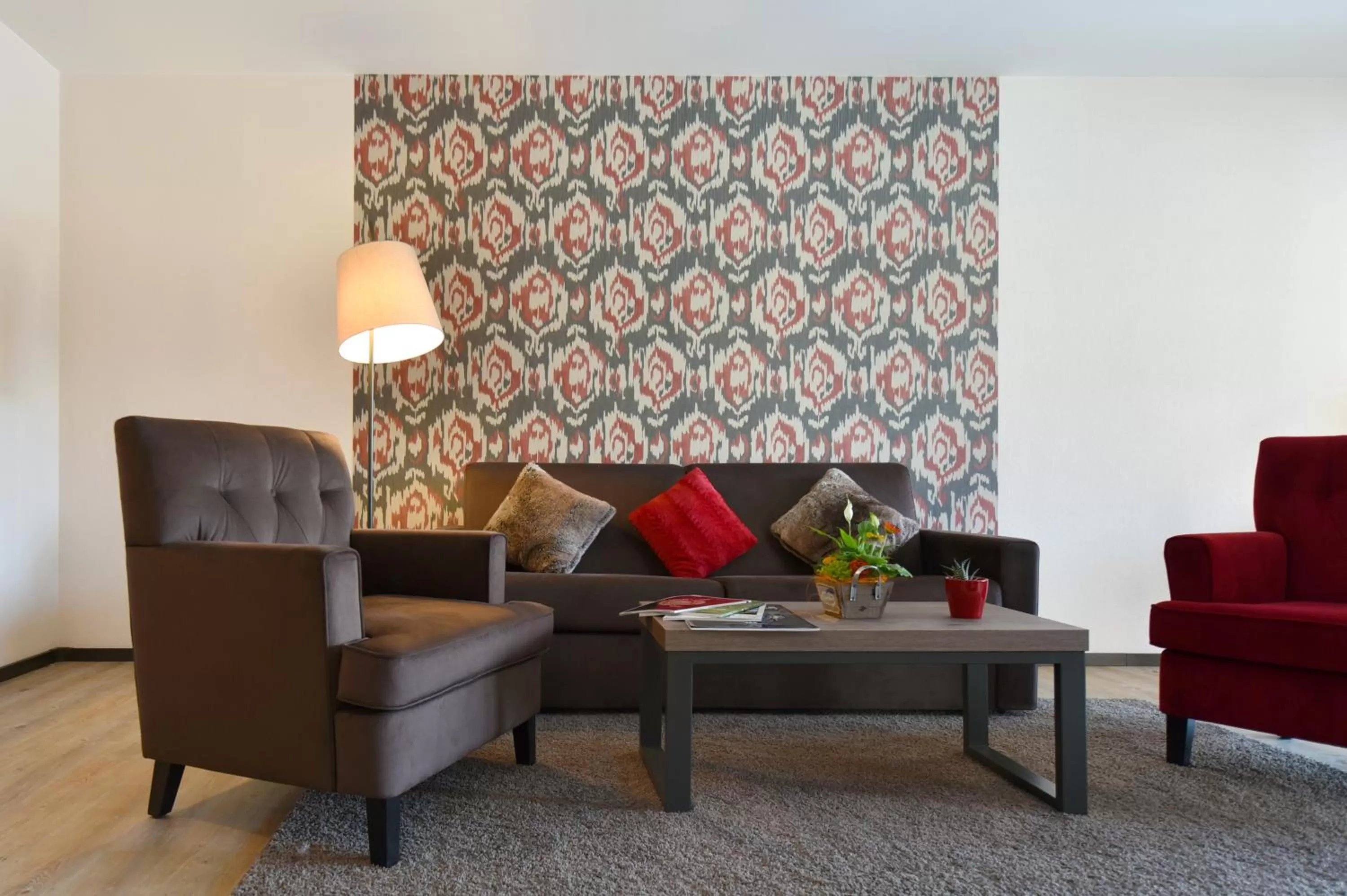 Photo of the whole room in Hôtel des Vignes