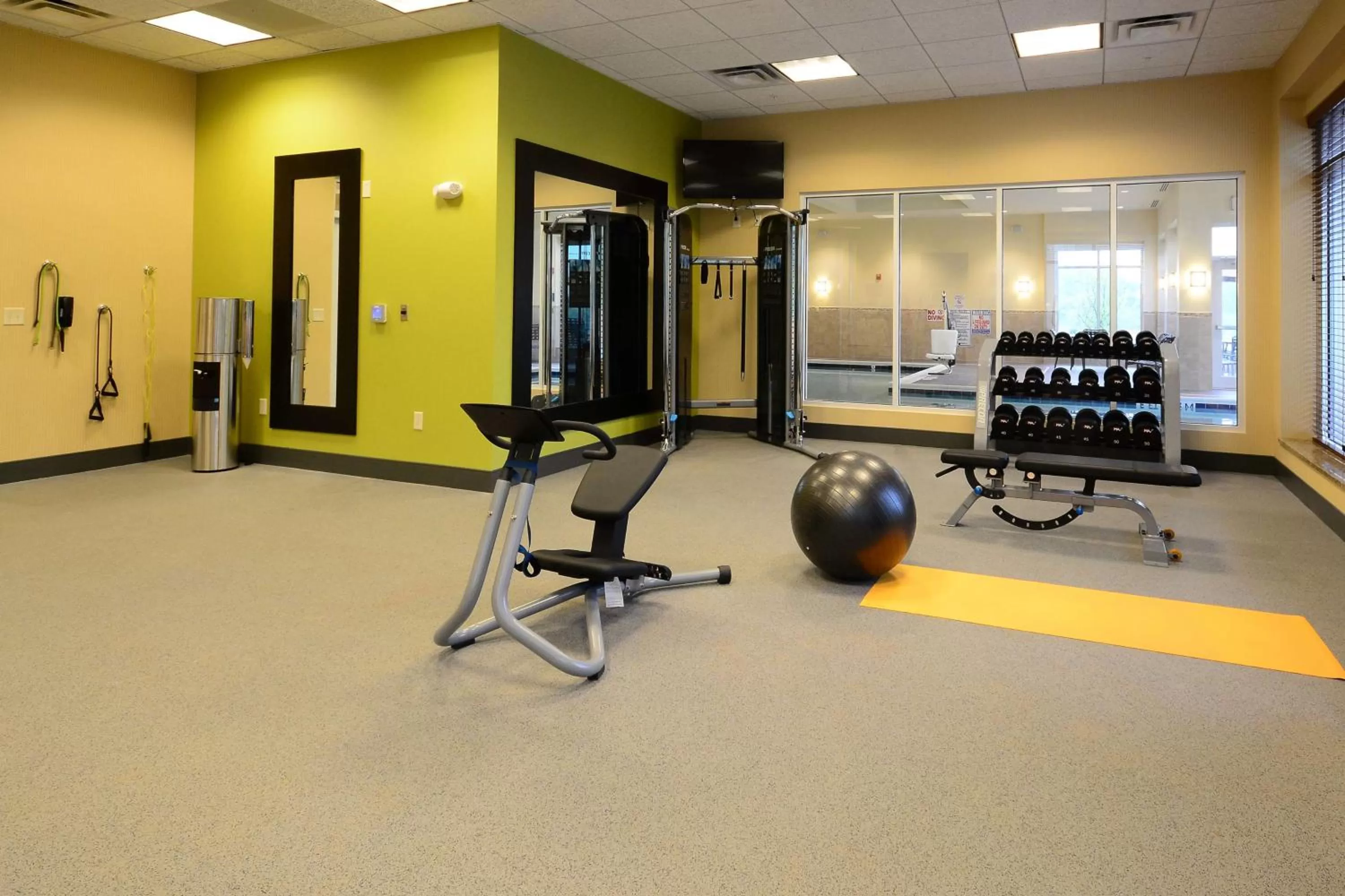 Fitness centre/facilities in Hilton Garden Inn Greensboro Airport