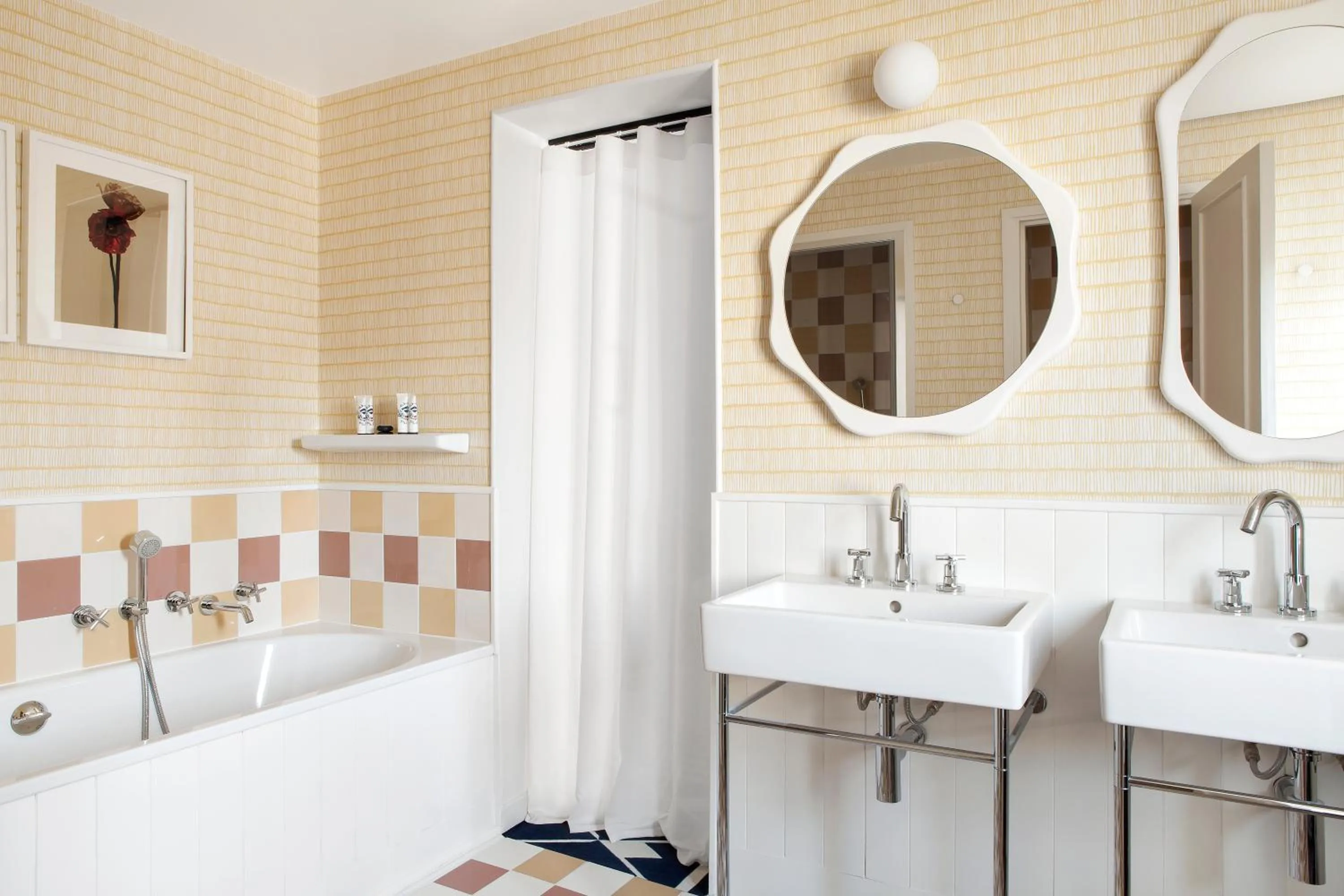 Bathroom in Hôtel Bienvenue