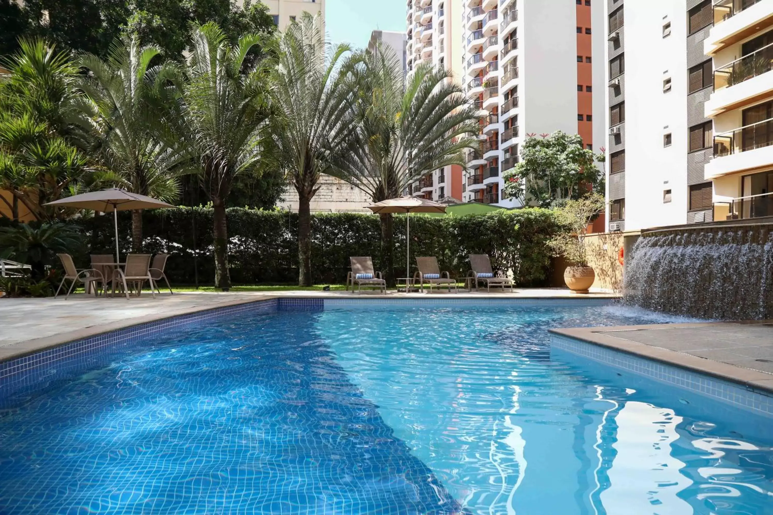 Pool view, Swimming Pool in Transamerica Prime International Plaza (Paulista)