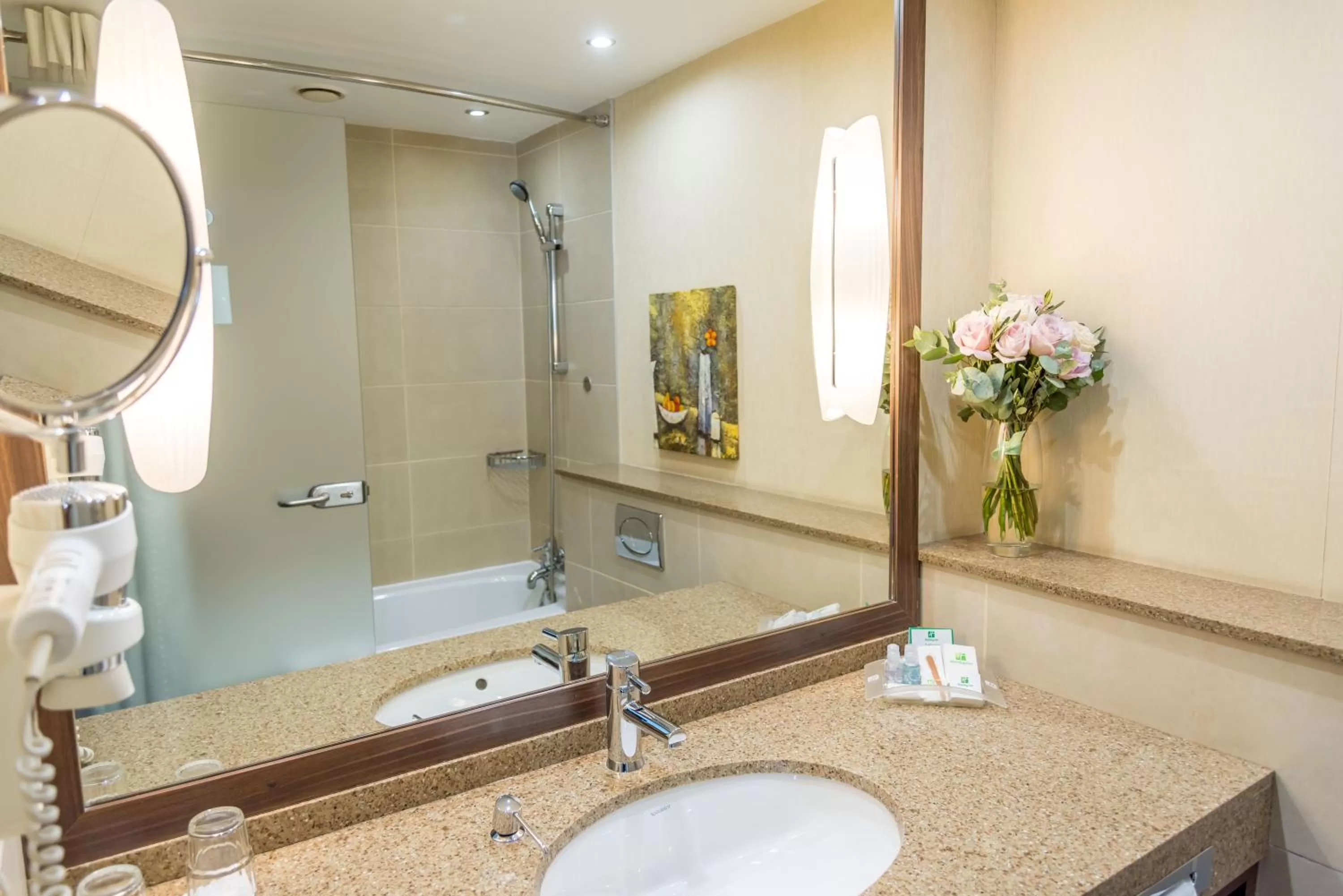 1 King Suite with City View Non Smoking in Holiday Inn Almaty, an IHG Hotel