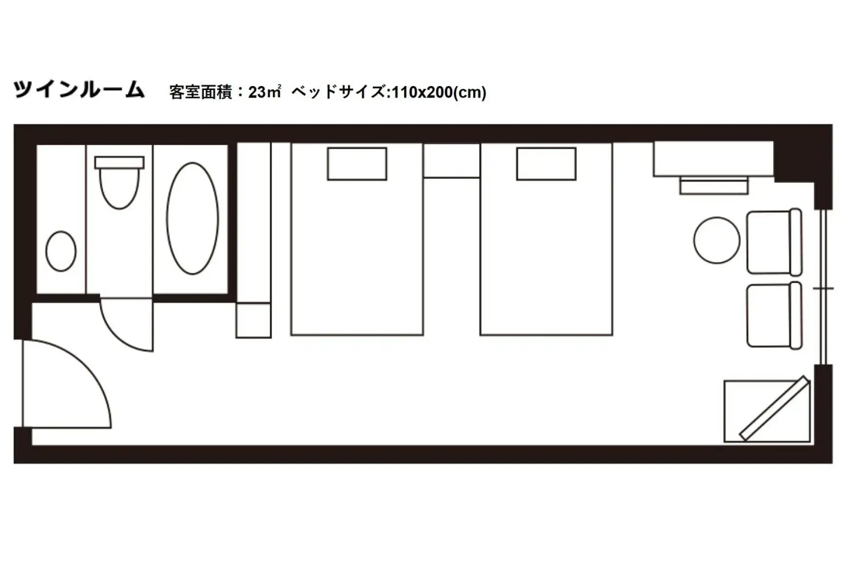 Floor Plan in Hotel Jal City Nagano