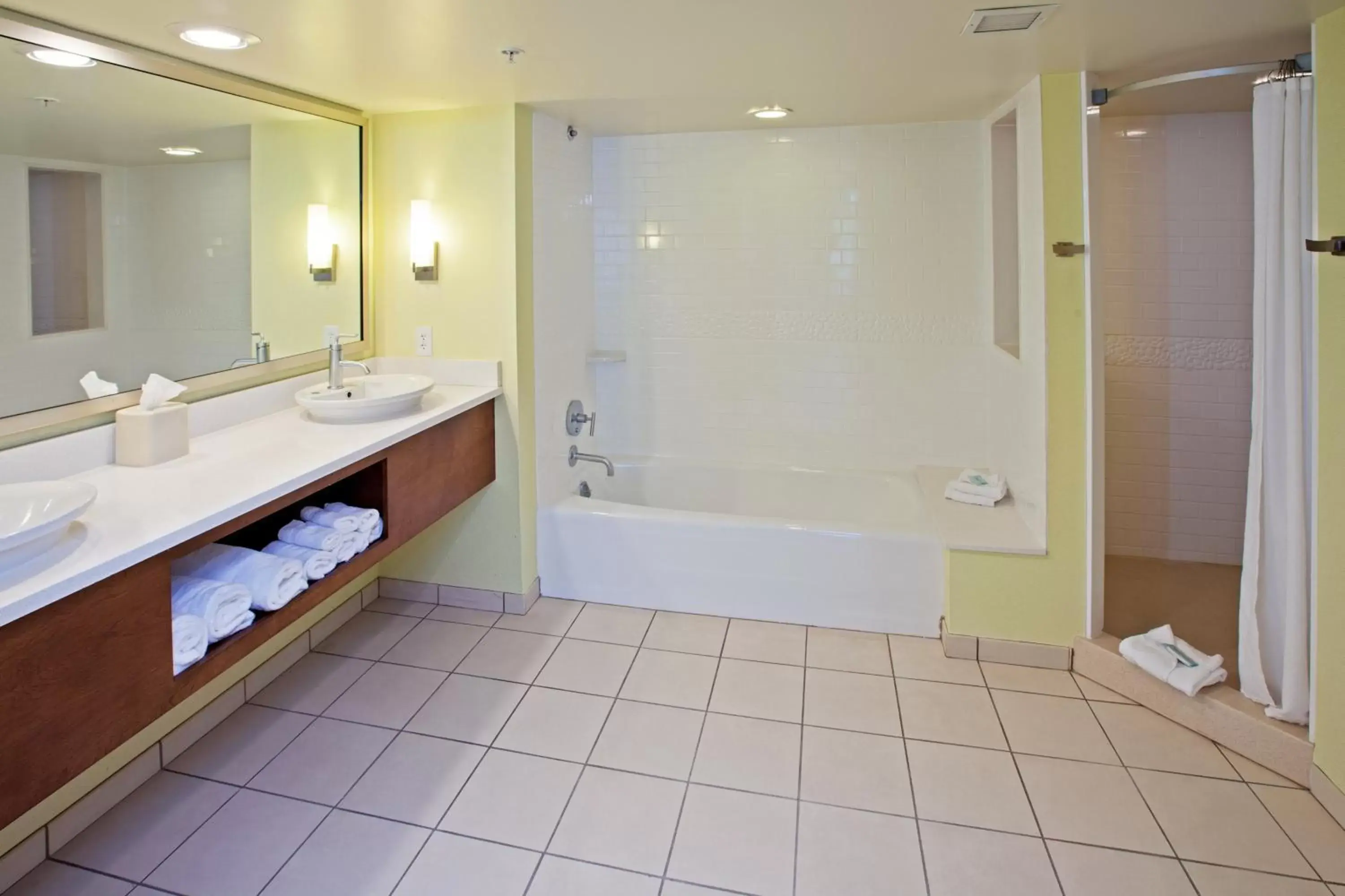 Photo of the whole room, Bathroom in Holiday Inn Express Indianapolis - Fishers, an IHG Hotel