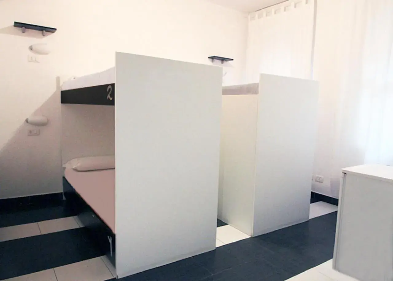 Bedroom, Bathroom in New Generation Hostel Milan Center