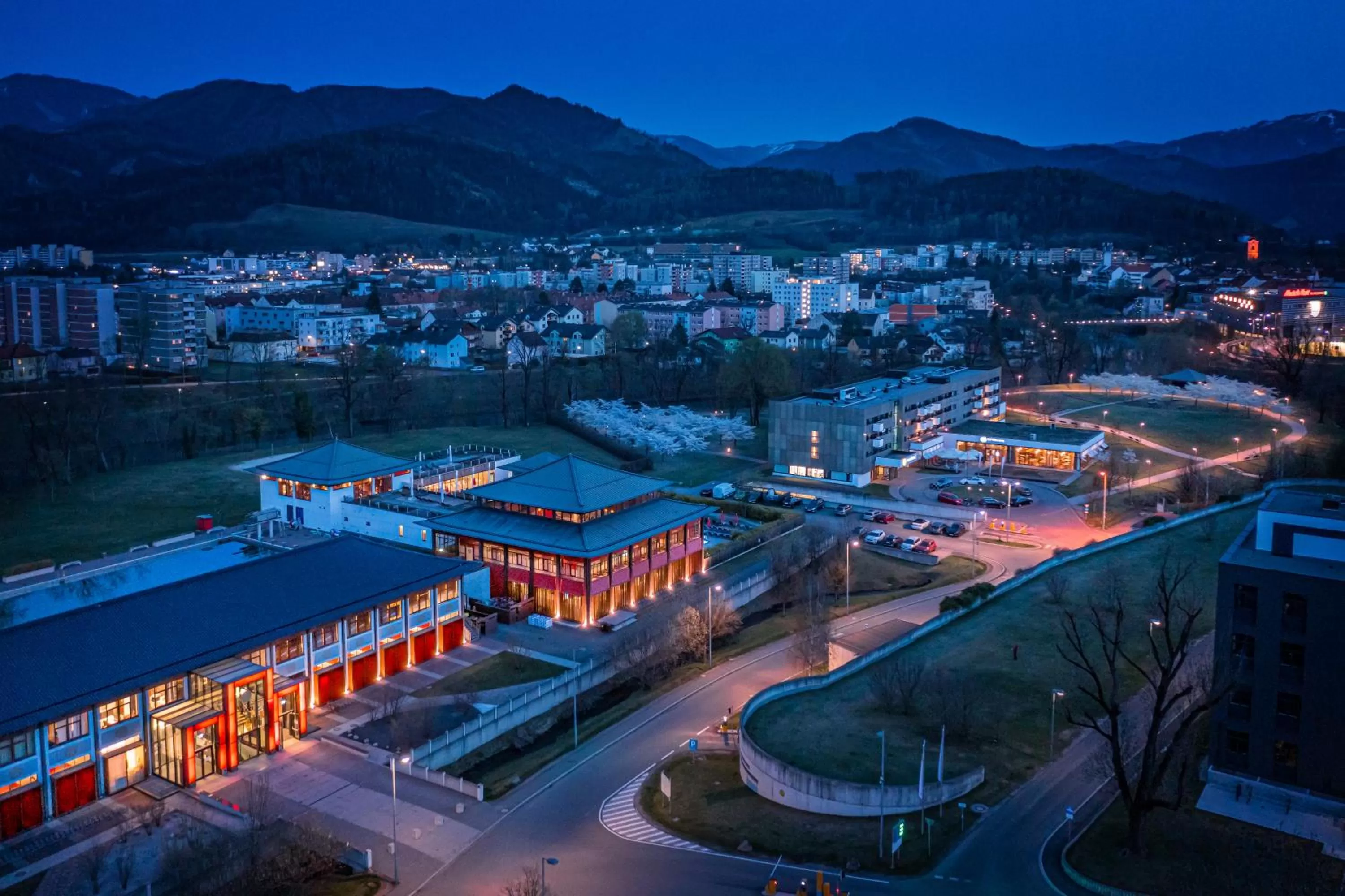 Bird's eye view in Asia Hotel & Spa Leoben