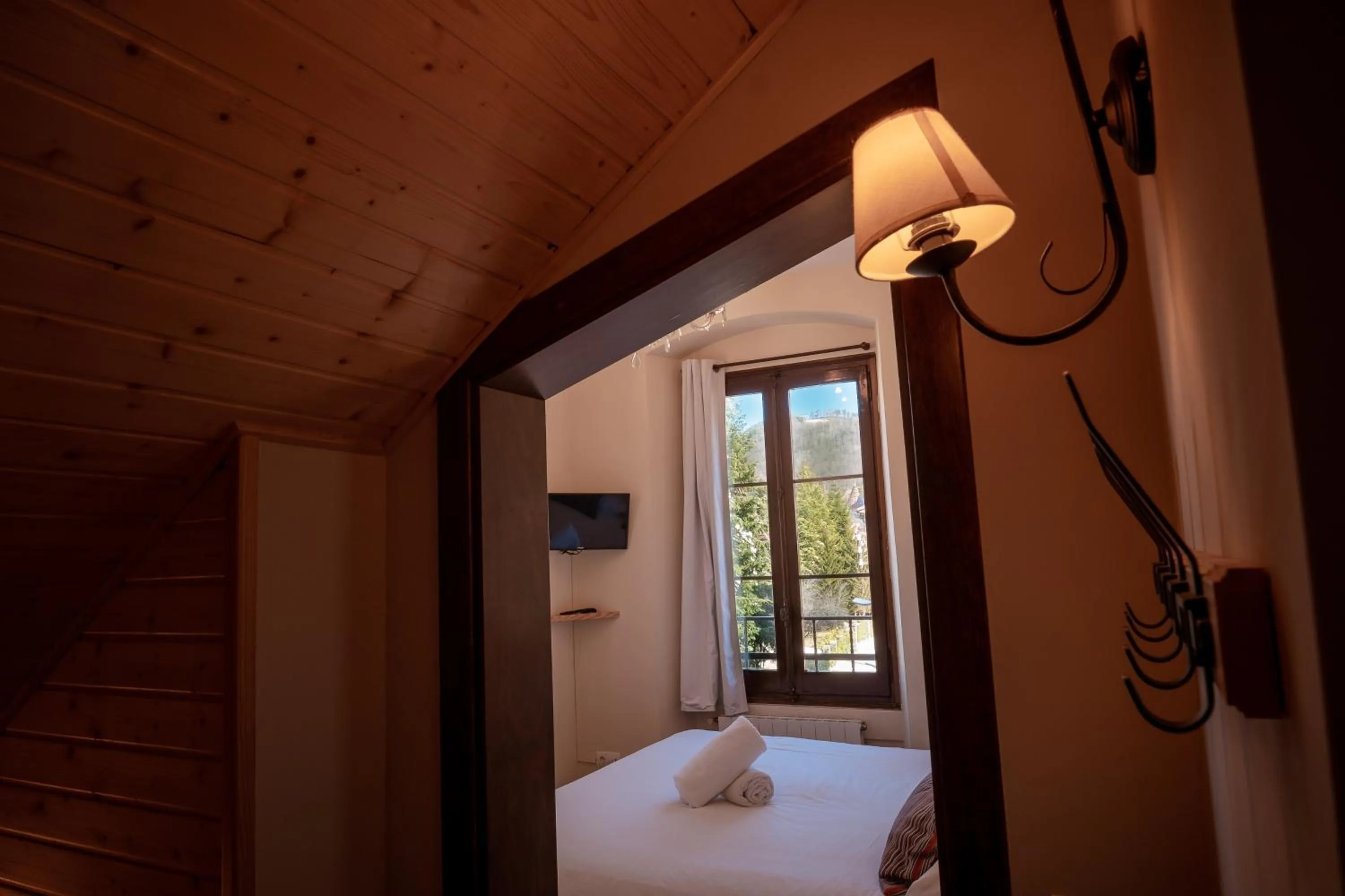 Bed in Hotel Mas de Xaxas