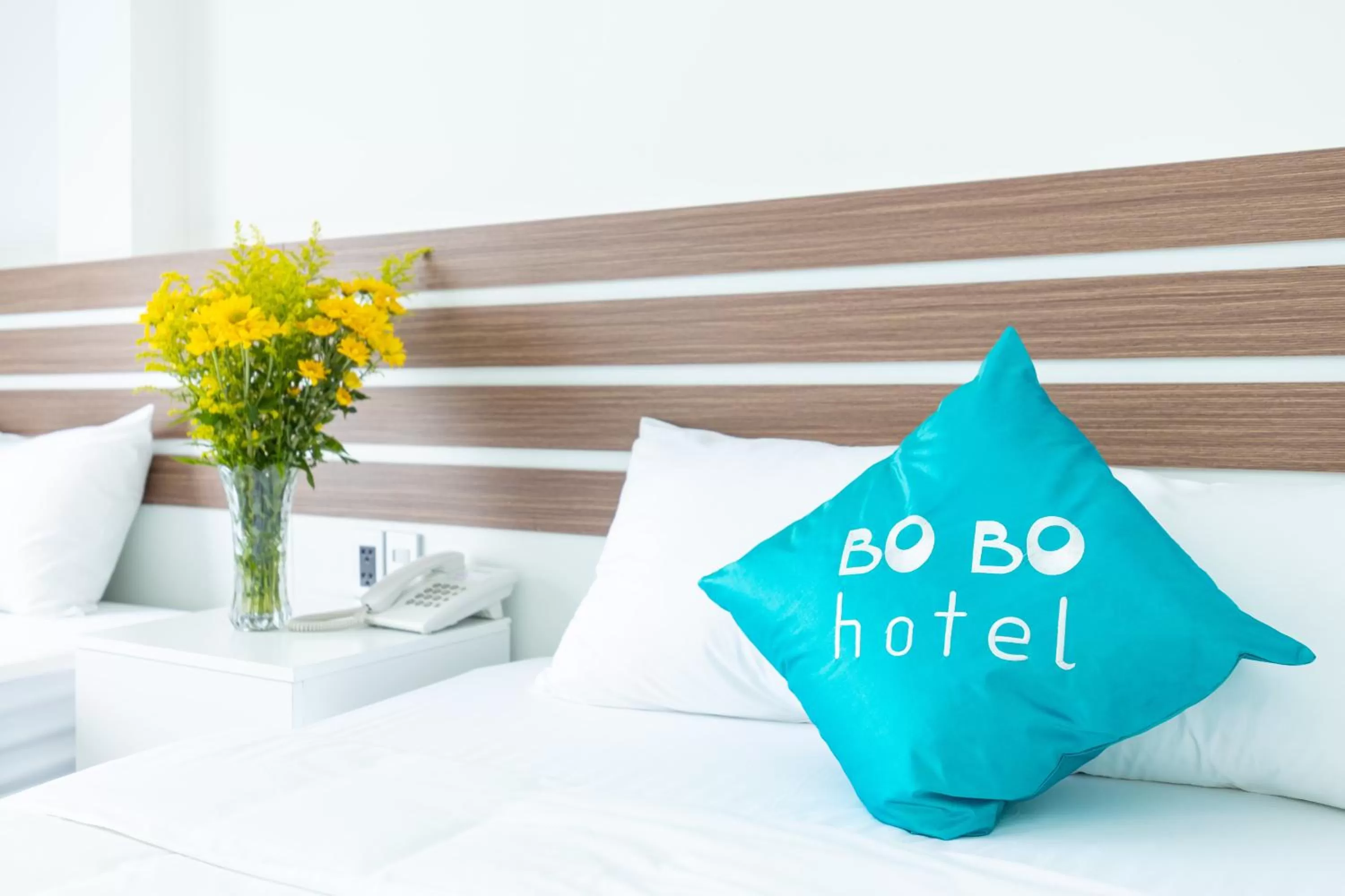 Bed in BOBO Boutique Hotel
