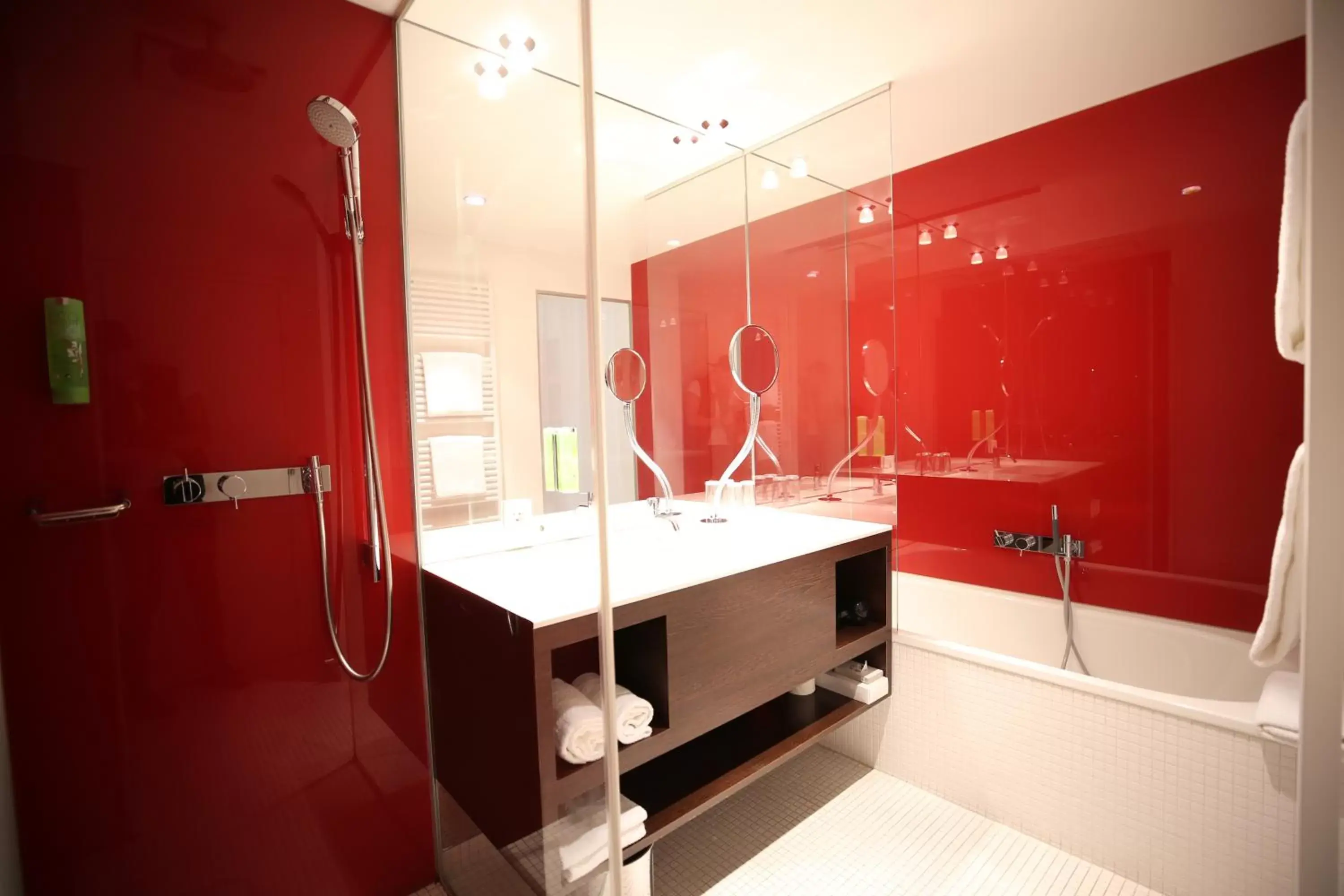 Bathroom in arte Hotel Linz