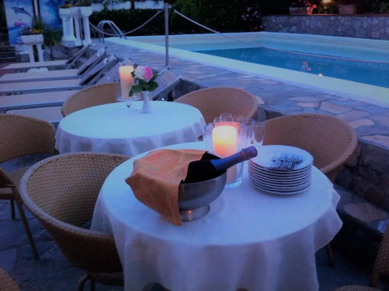 Swimming pool in Hotel Bellavista