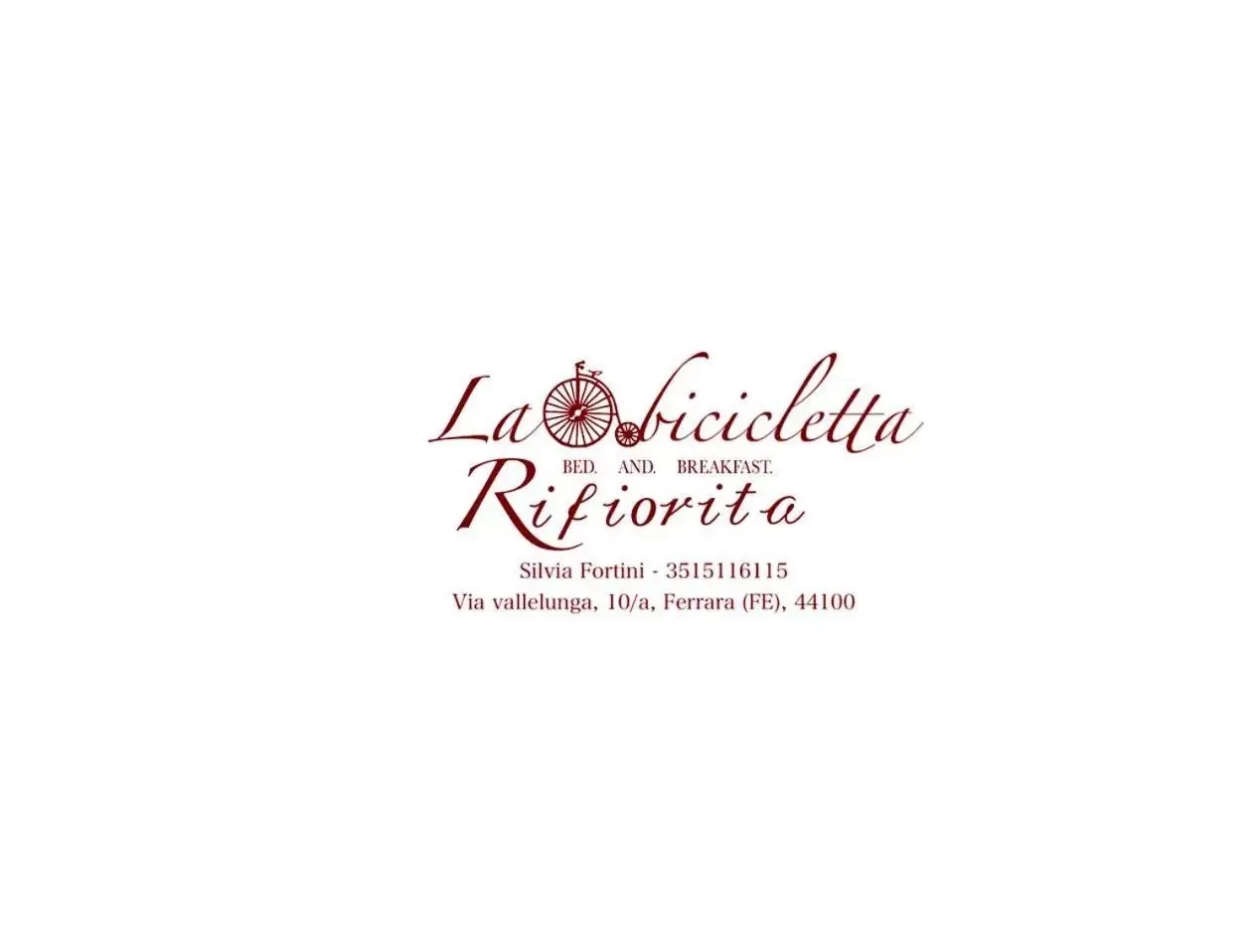 Property Logo/Sign in La Bicicletta Rifiorita