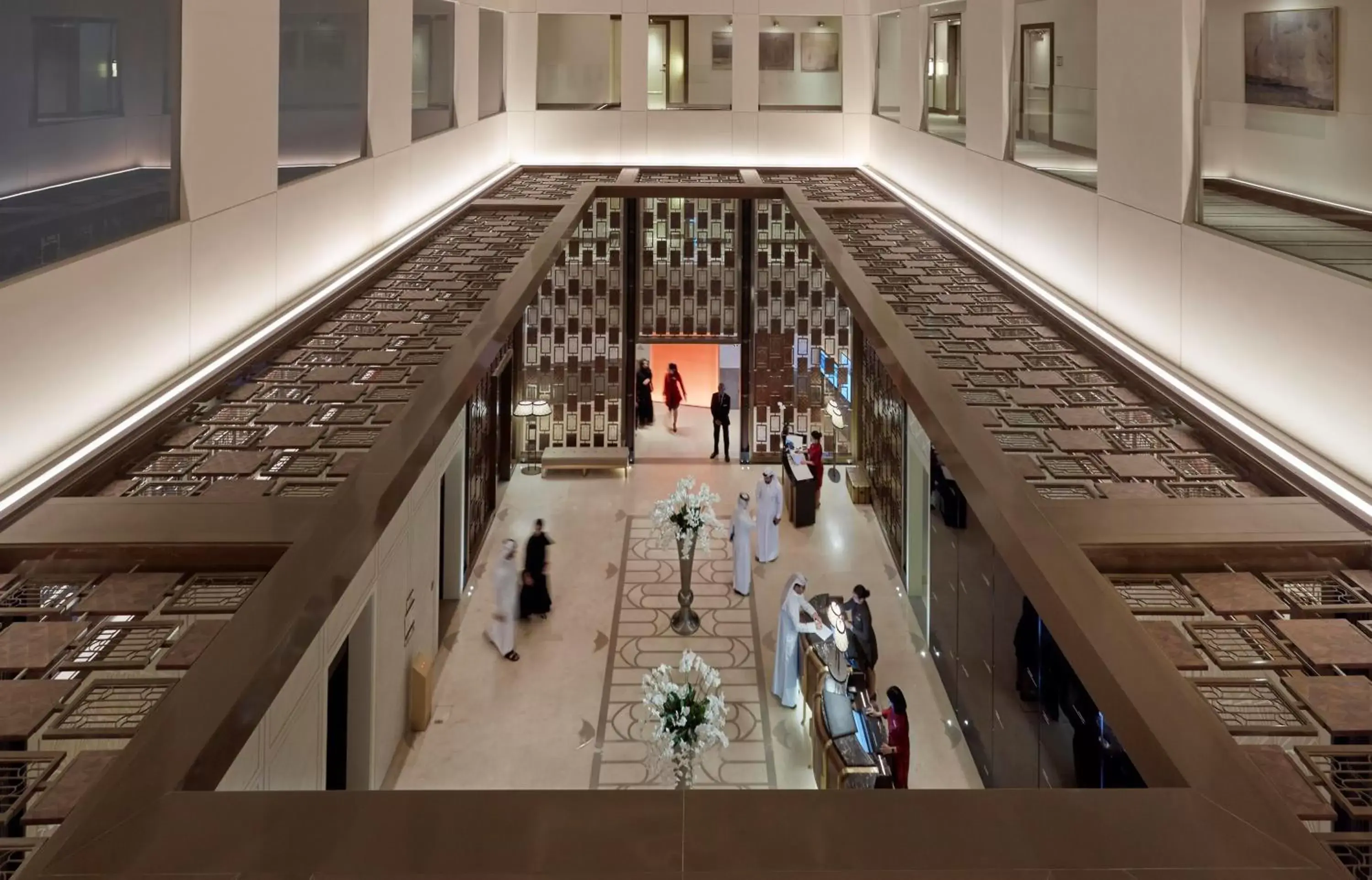 Lobby or reception in Mandarin Oriental, Doha