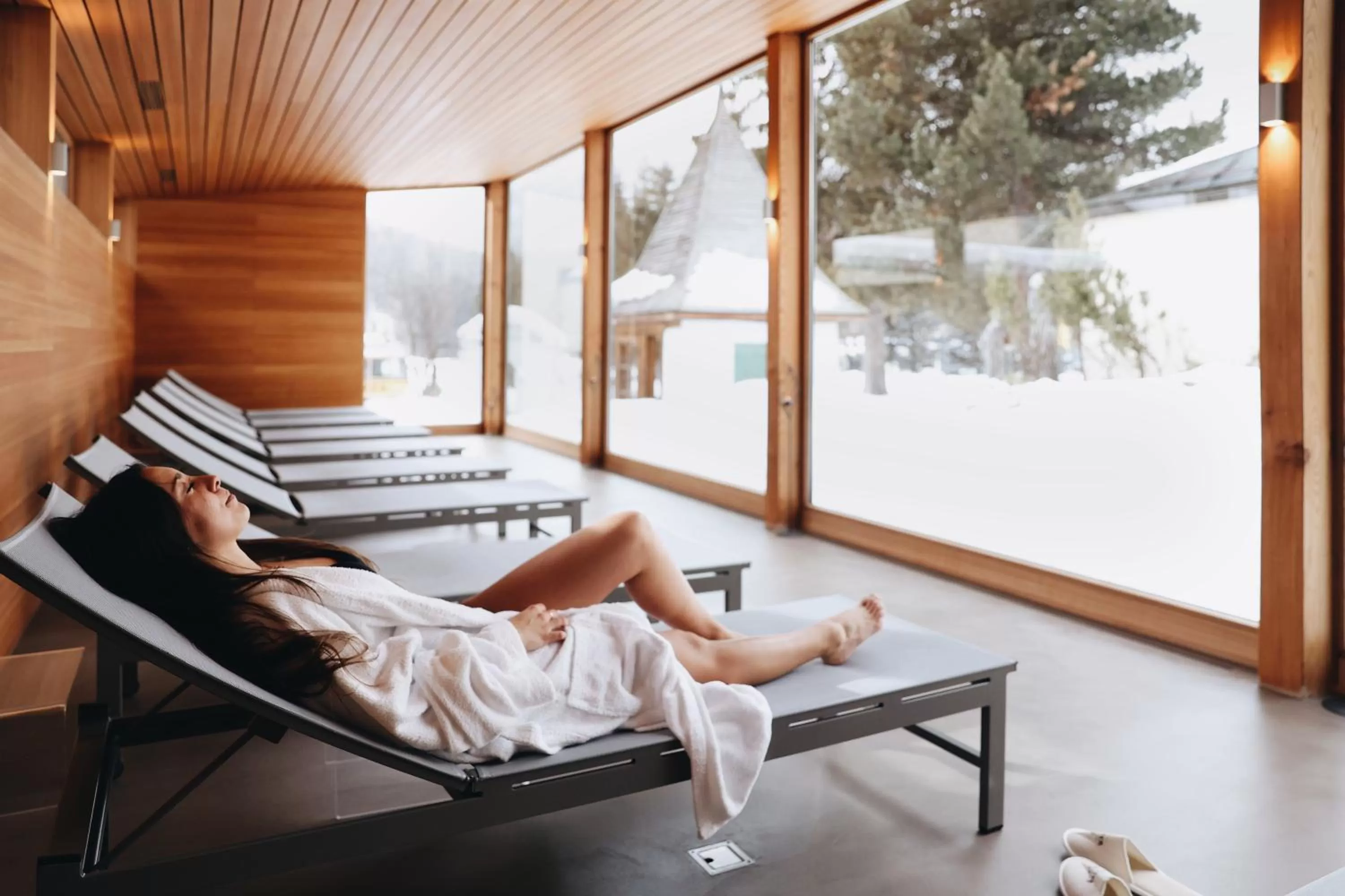 Spa and wellness centre/facilities in Hotel Steinbock Pontresina