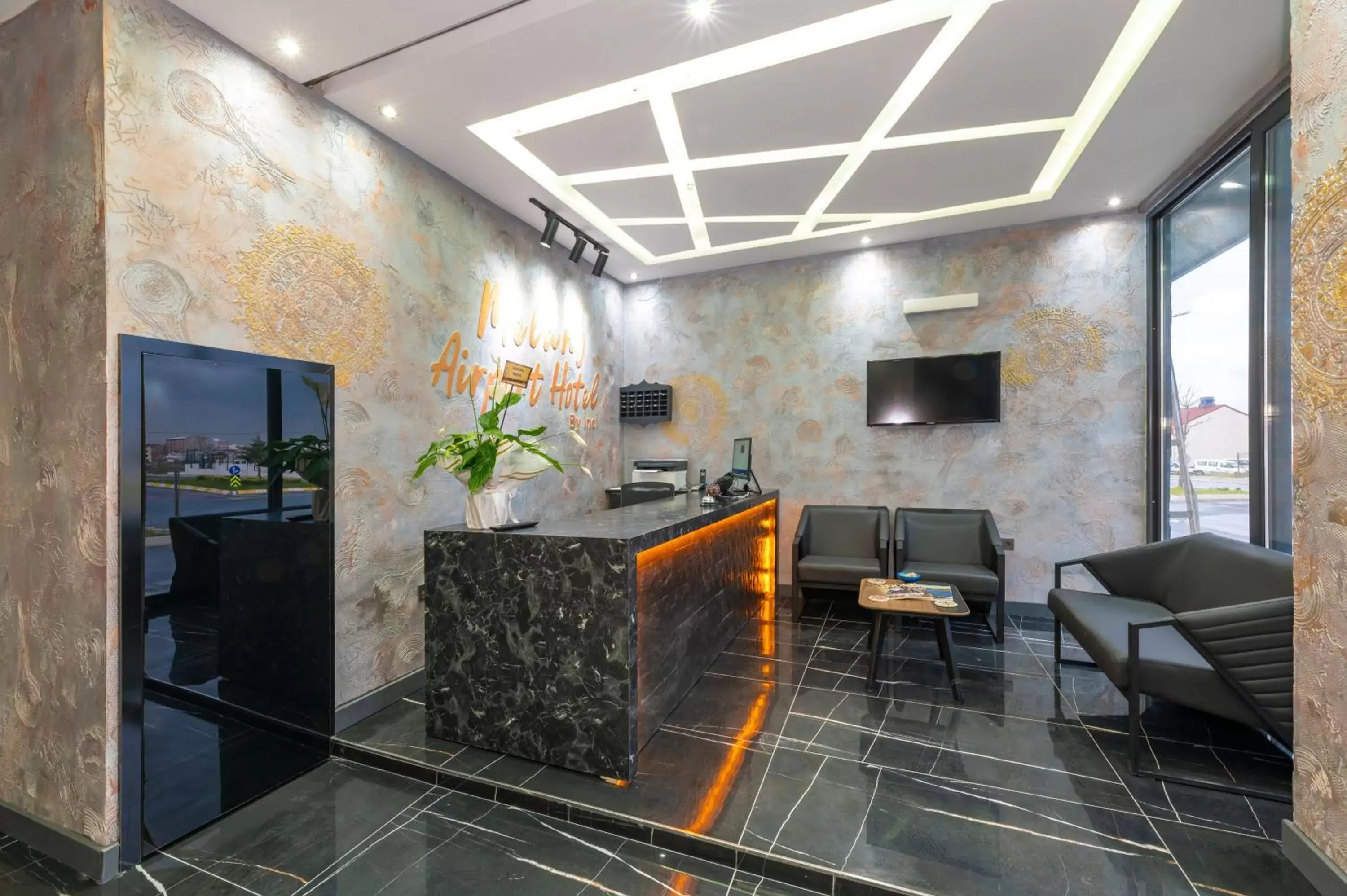 Lobby or reception, Lobby/Reception in Melanj Airport Hotel