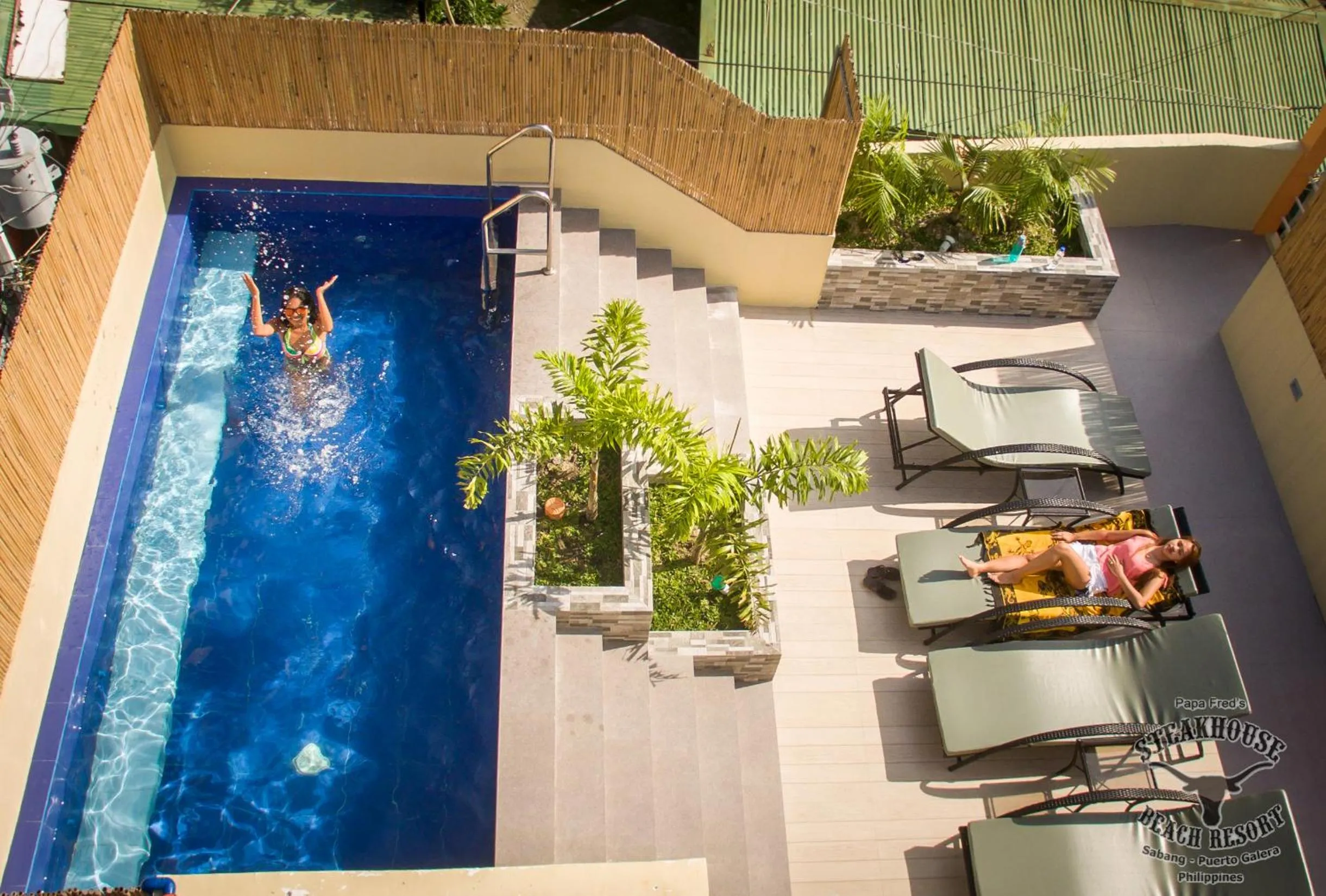 Balcony/Terrace in Papa Freds Beach Resort