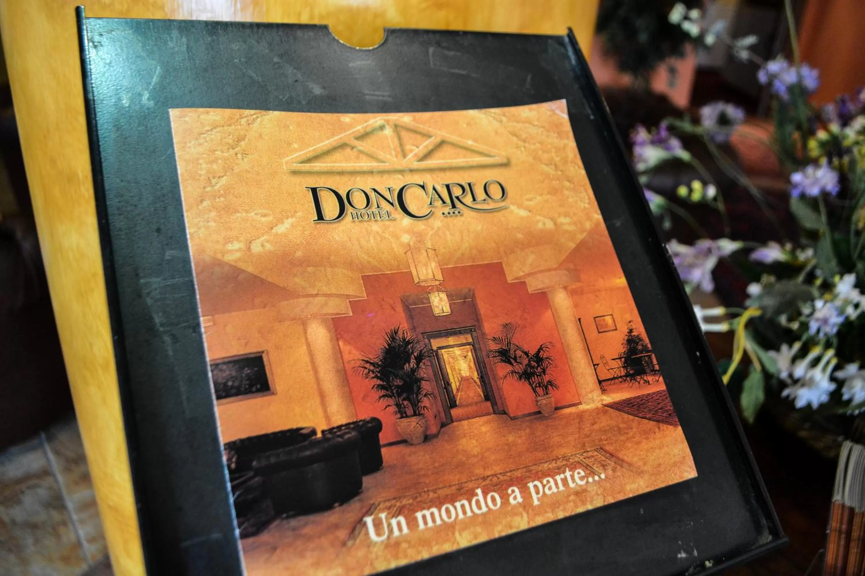 Property logo or sign in Hotel Don Carlo