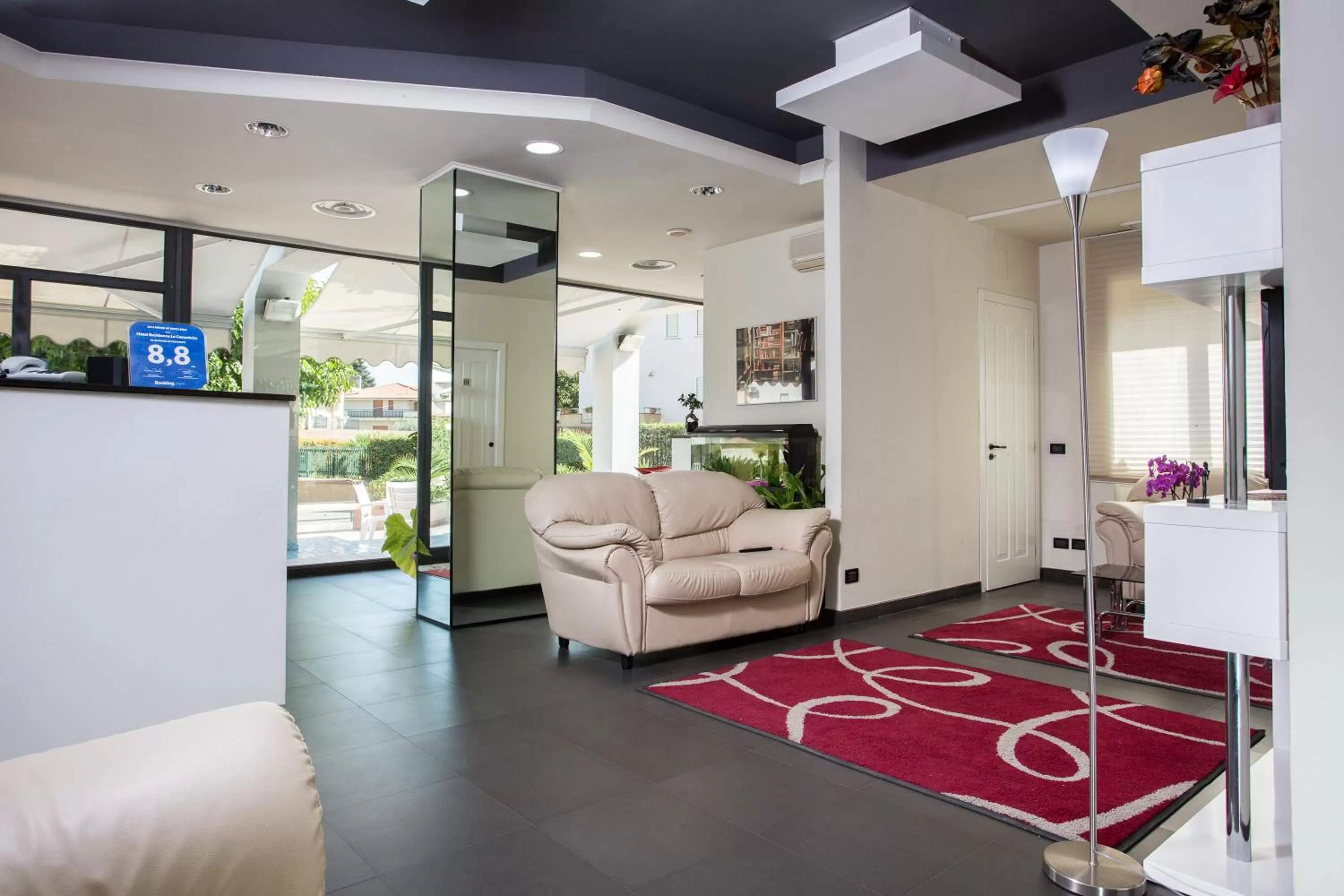 Lobby or reception in Hotel Le Ceramiche