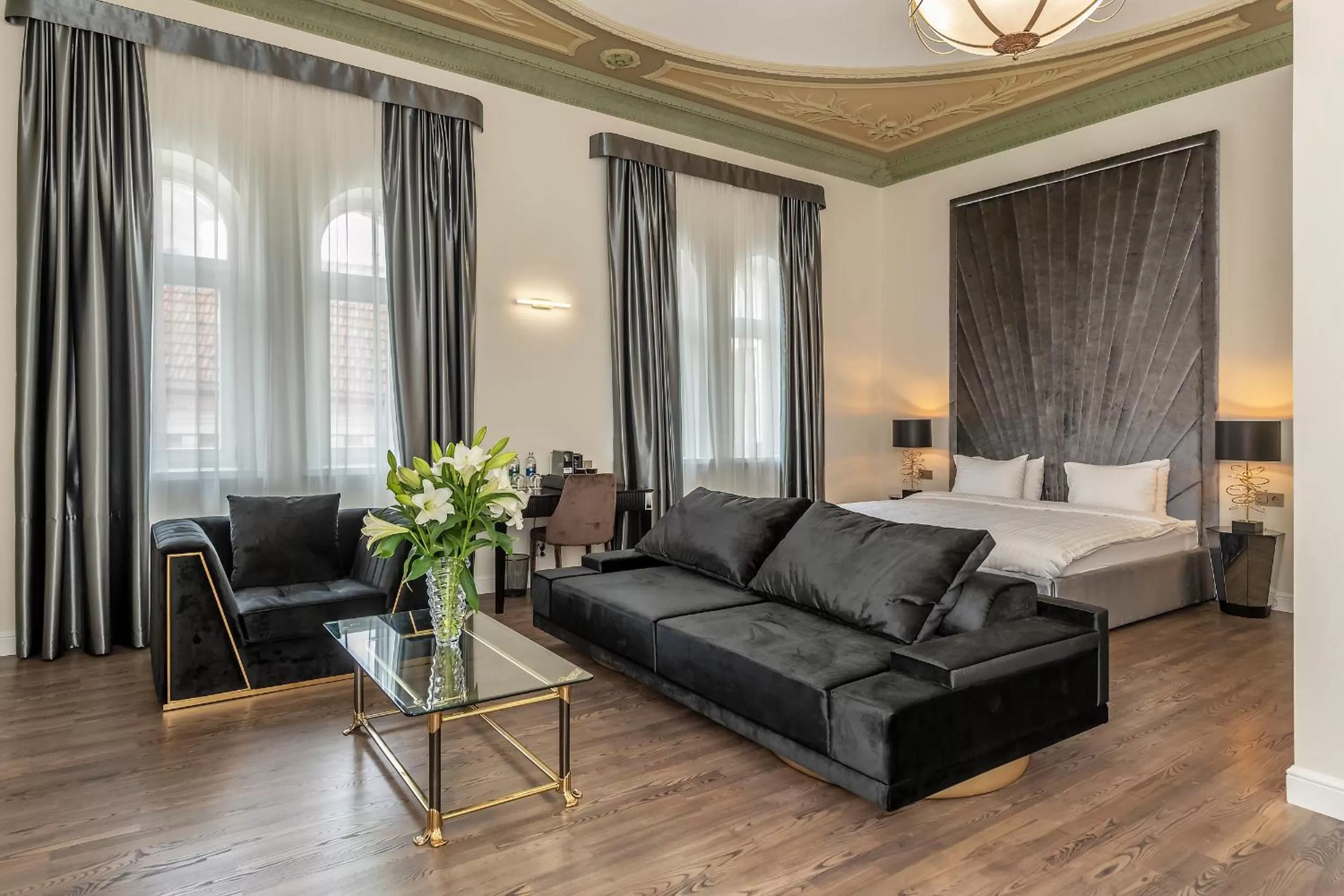 Bed in St Palace Hotel