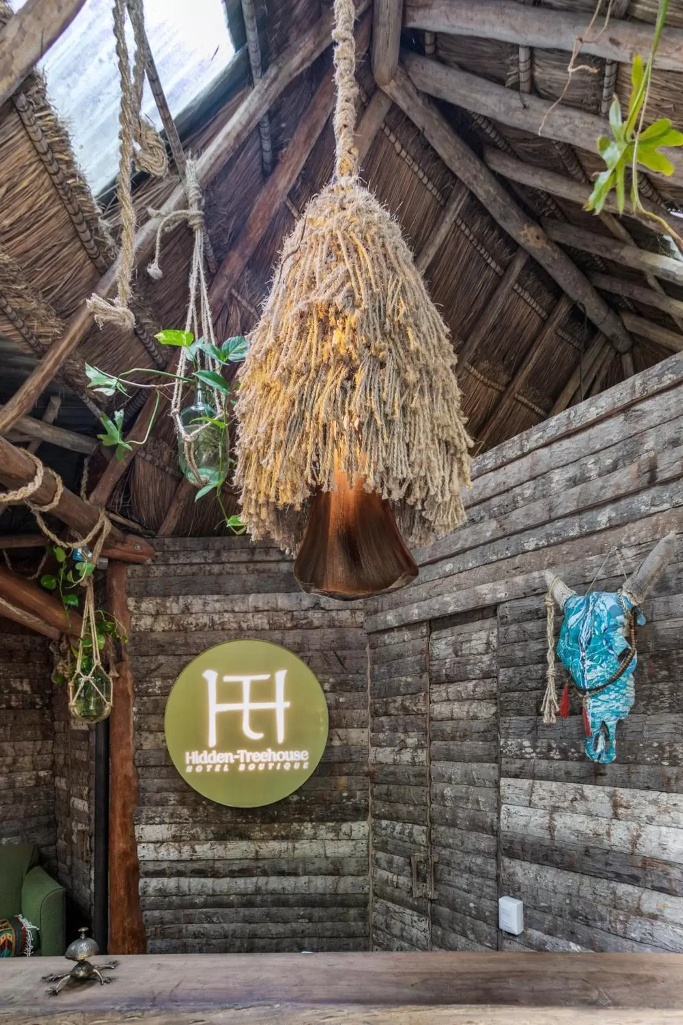 Property logo or sign in Hidden Treehouse Tulum Eco-Hotel
