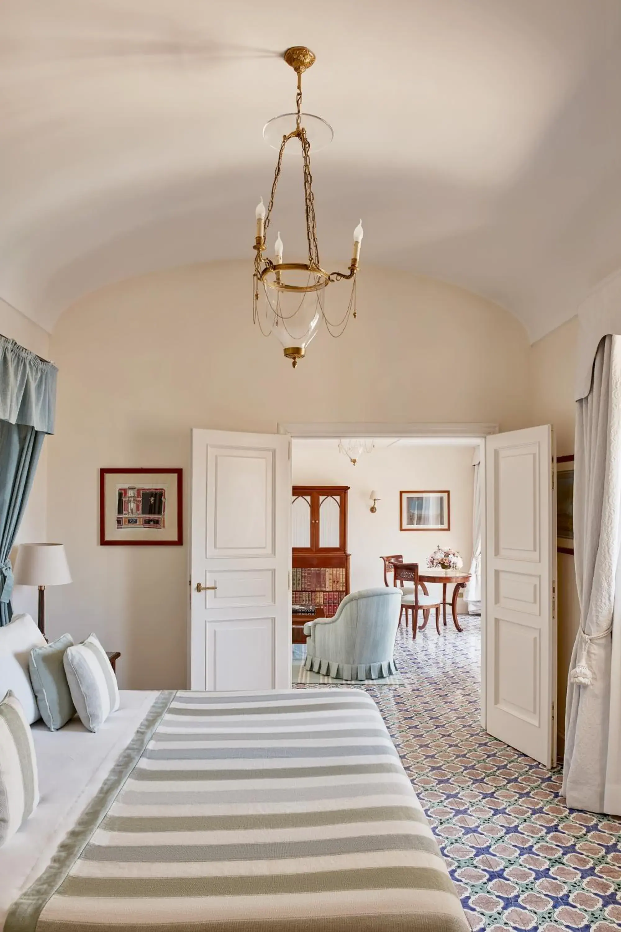 Deluxe Suite with Sea View and Terrace in Caruso, A Belmond Hotel, Amalfi Coast Deluxe Suite with Sea View and Terrace in Caruso, A Belmond Hotel, Amalfi Coast