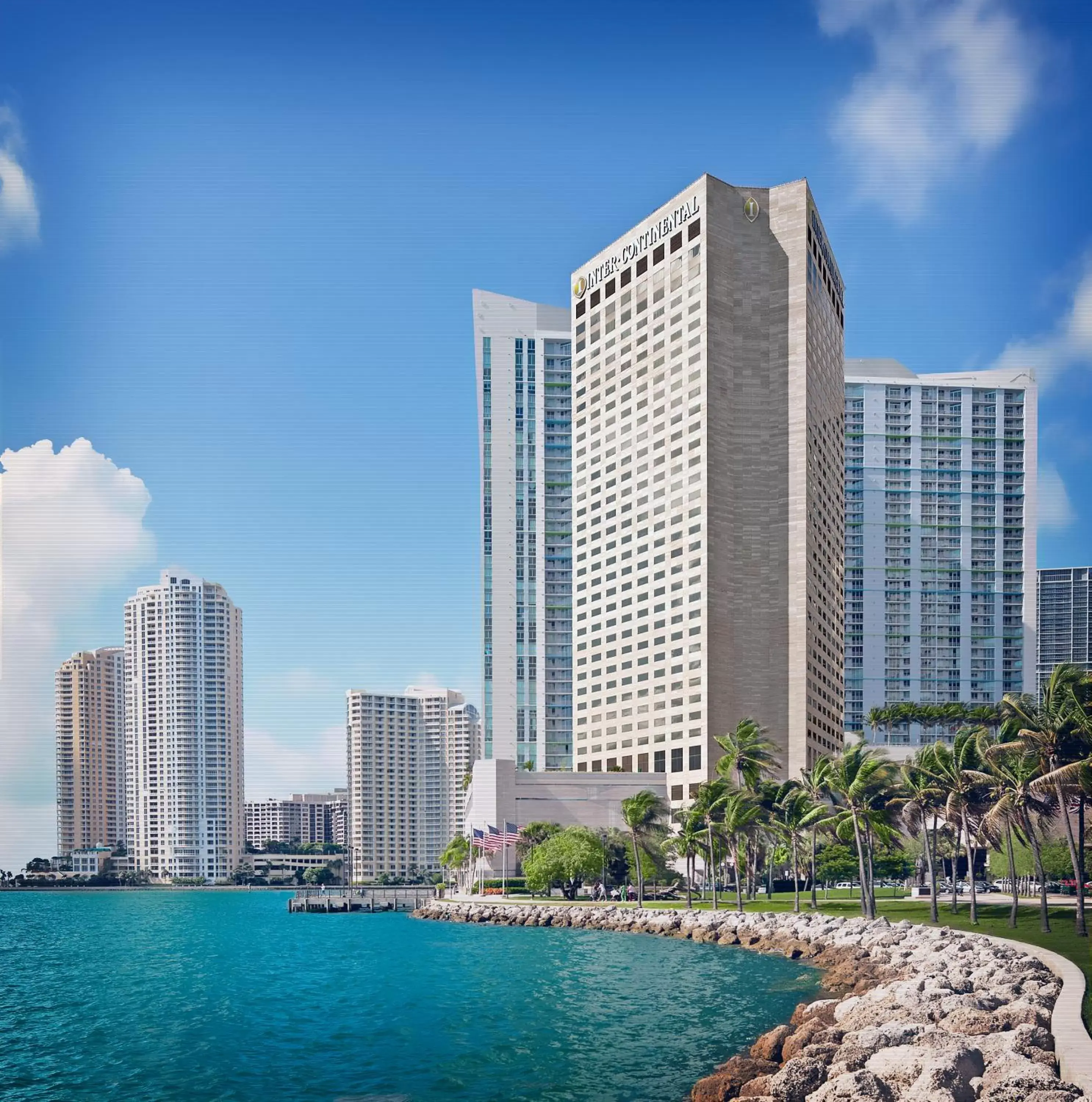 Property building in InterContinental Miami, an IHG Hotel