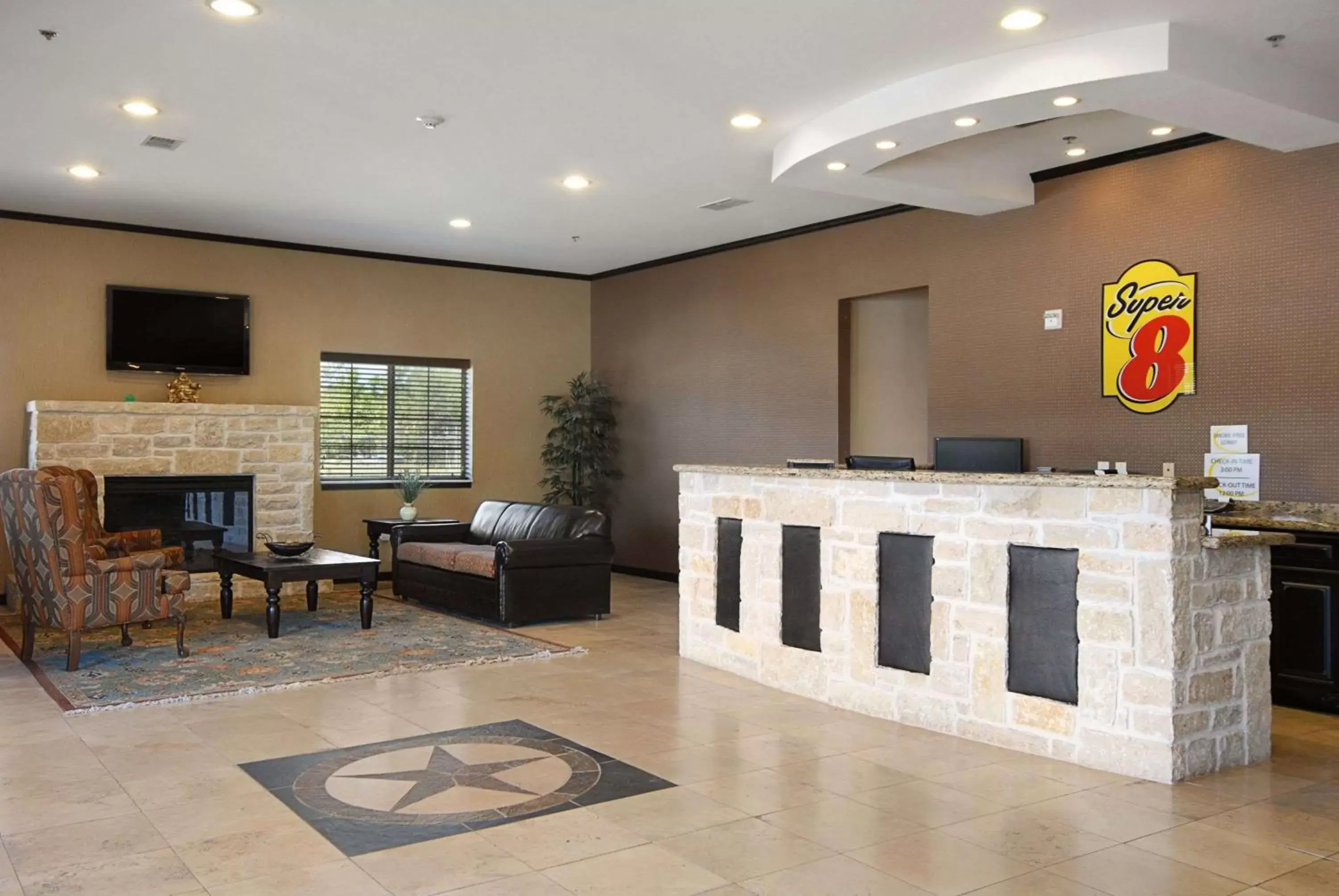 Lobby or reception in Super 8 by Wyndham Stephenville Lobby or reception in Super 8 by Wyndham Stephenville
