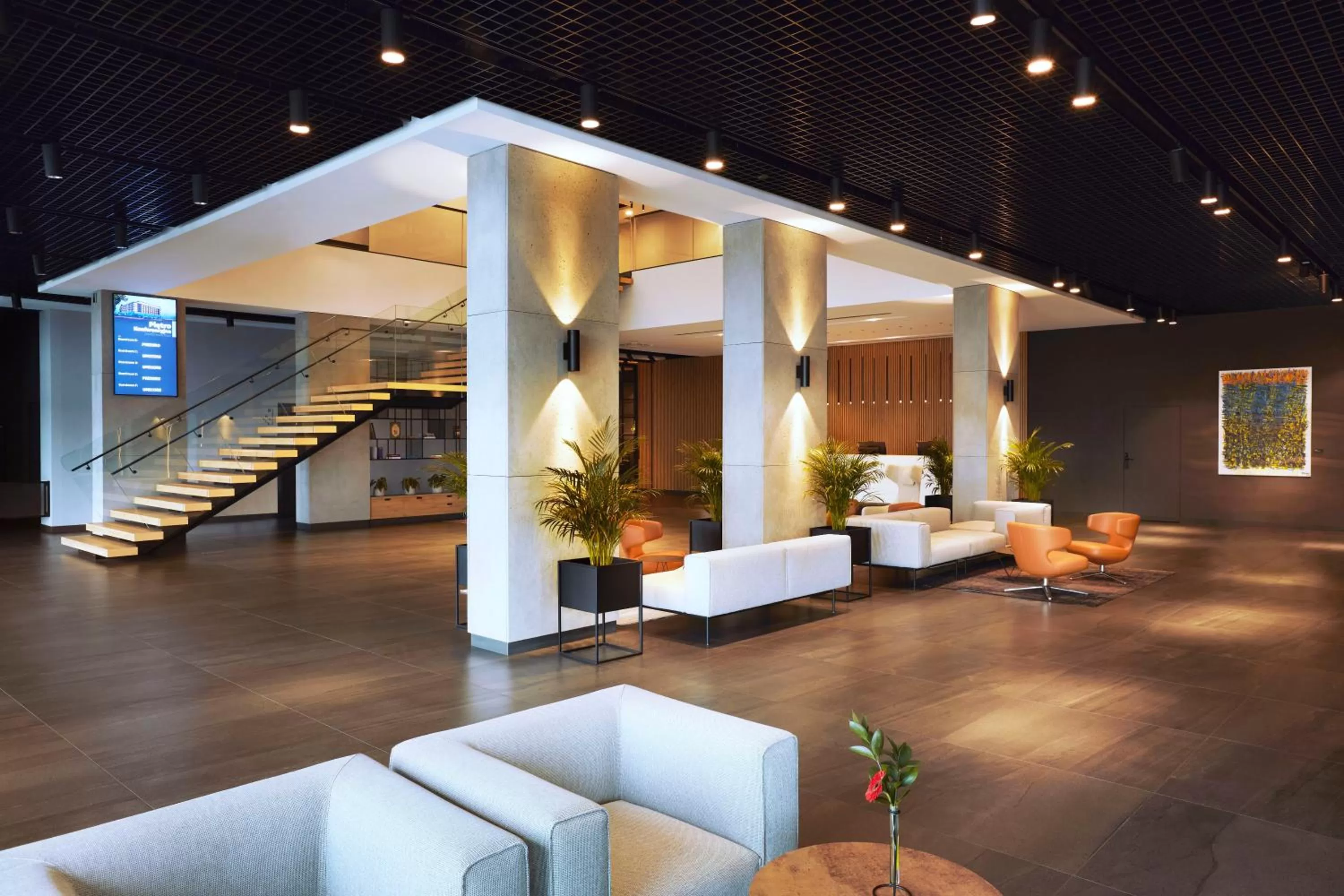 Lobby or reception in Q Hotel Plus Wrocław Bielany