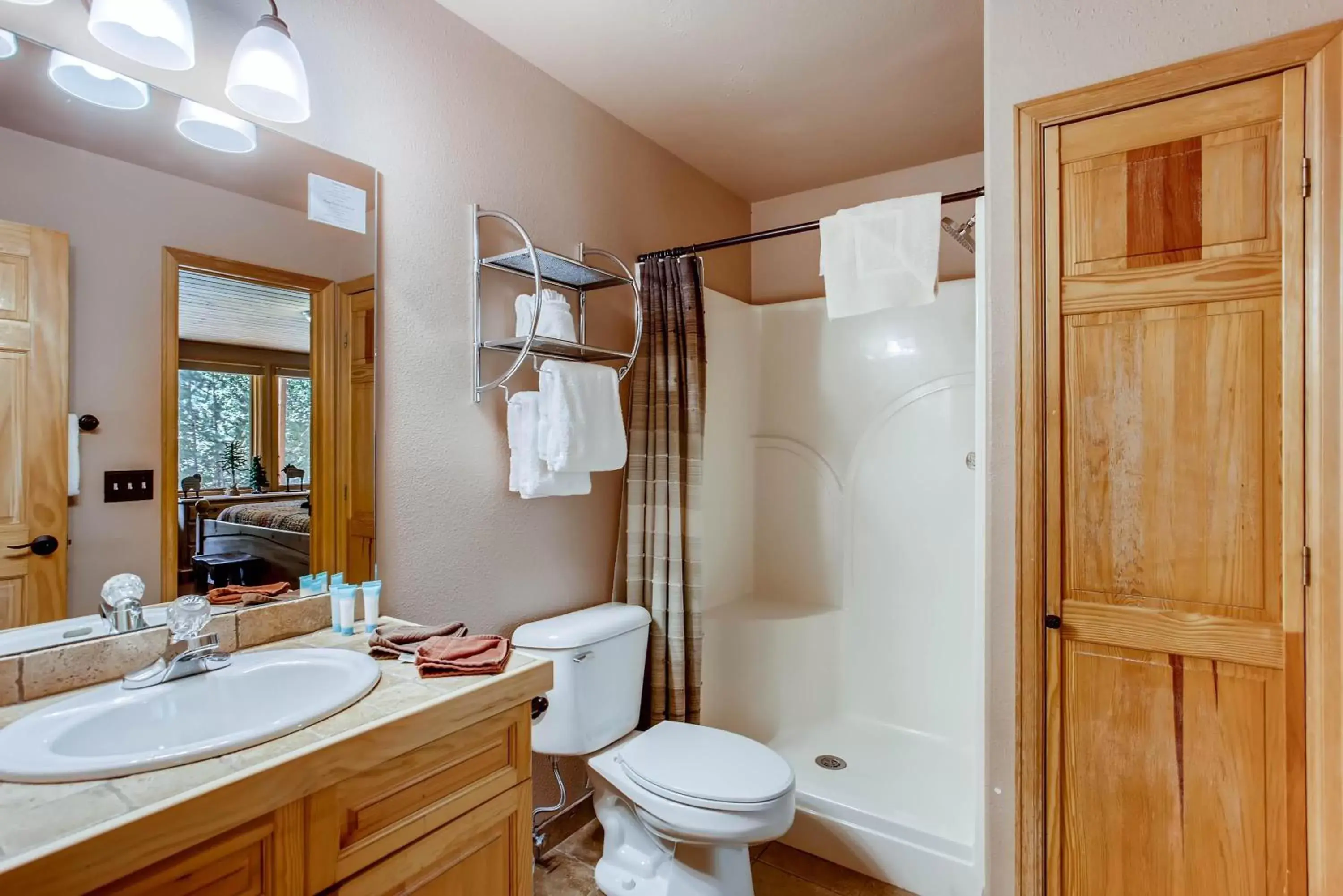 Shower, Bathroom in Estes Park Condos