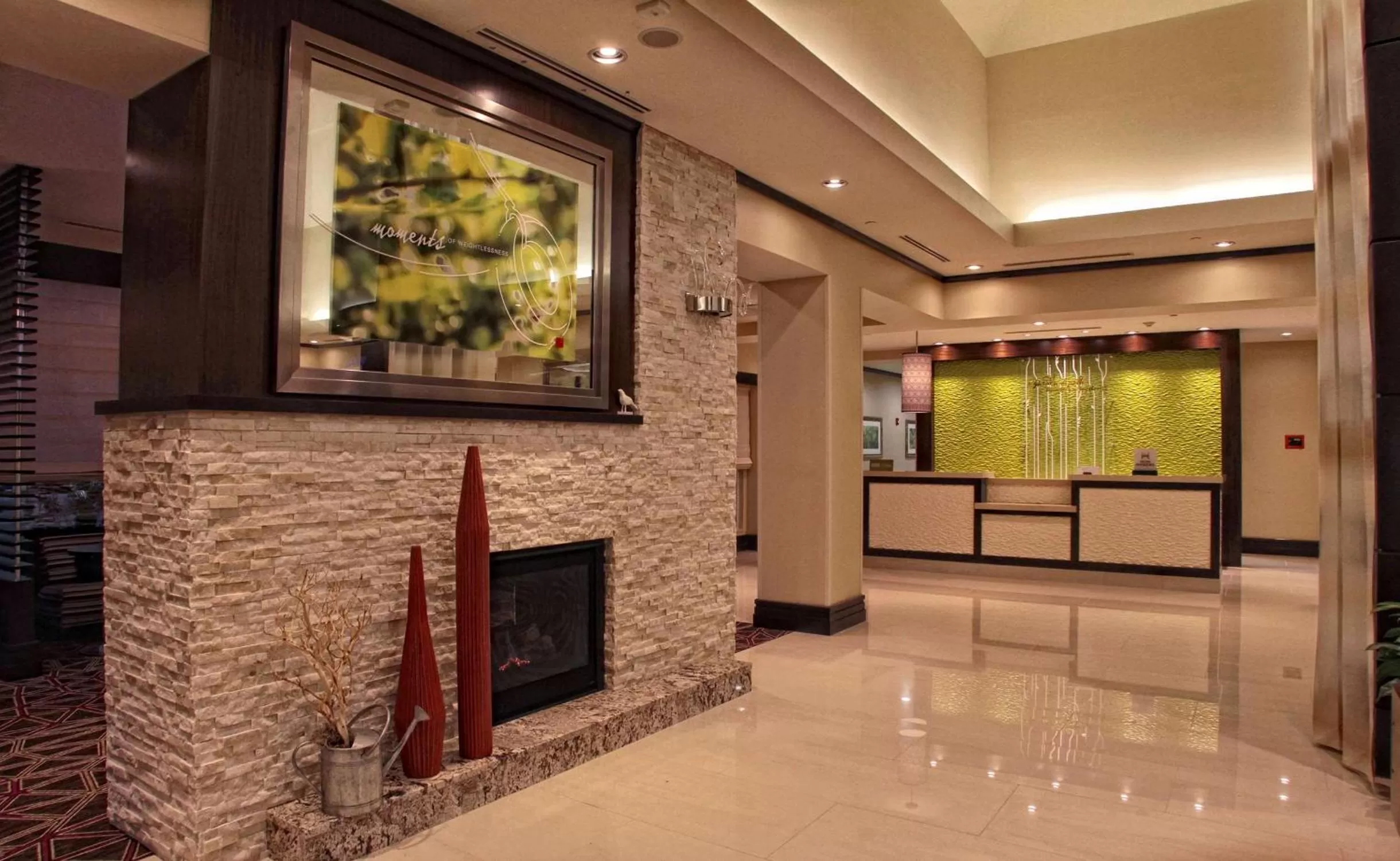 Lobby or reception in Hilton Garden Inn Victoria