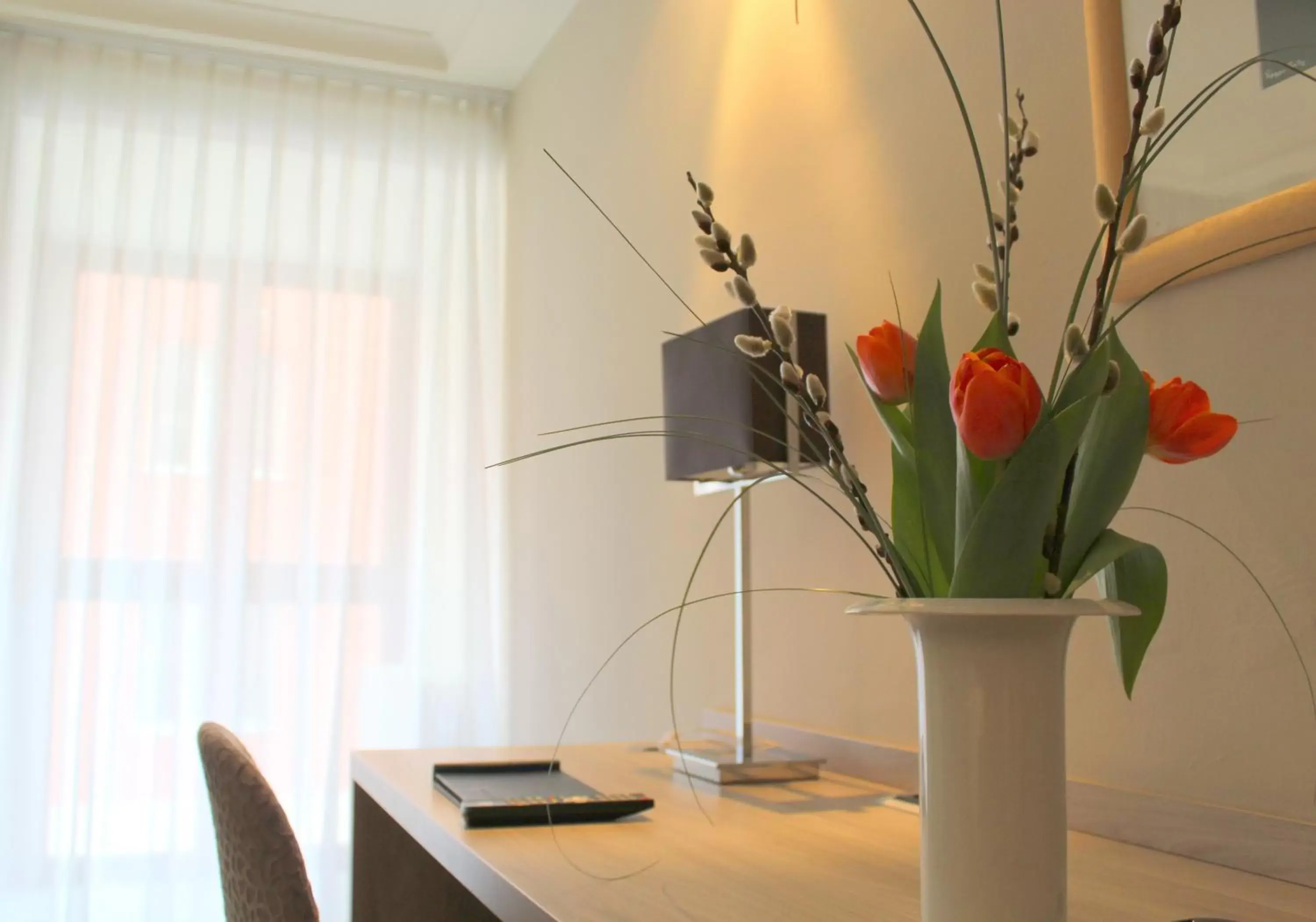 Decorative detail, TV/Entertainment Center in Hotel Erzgiesserei Europe