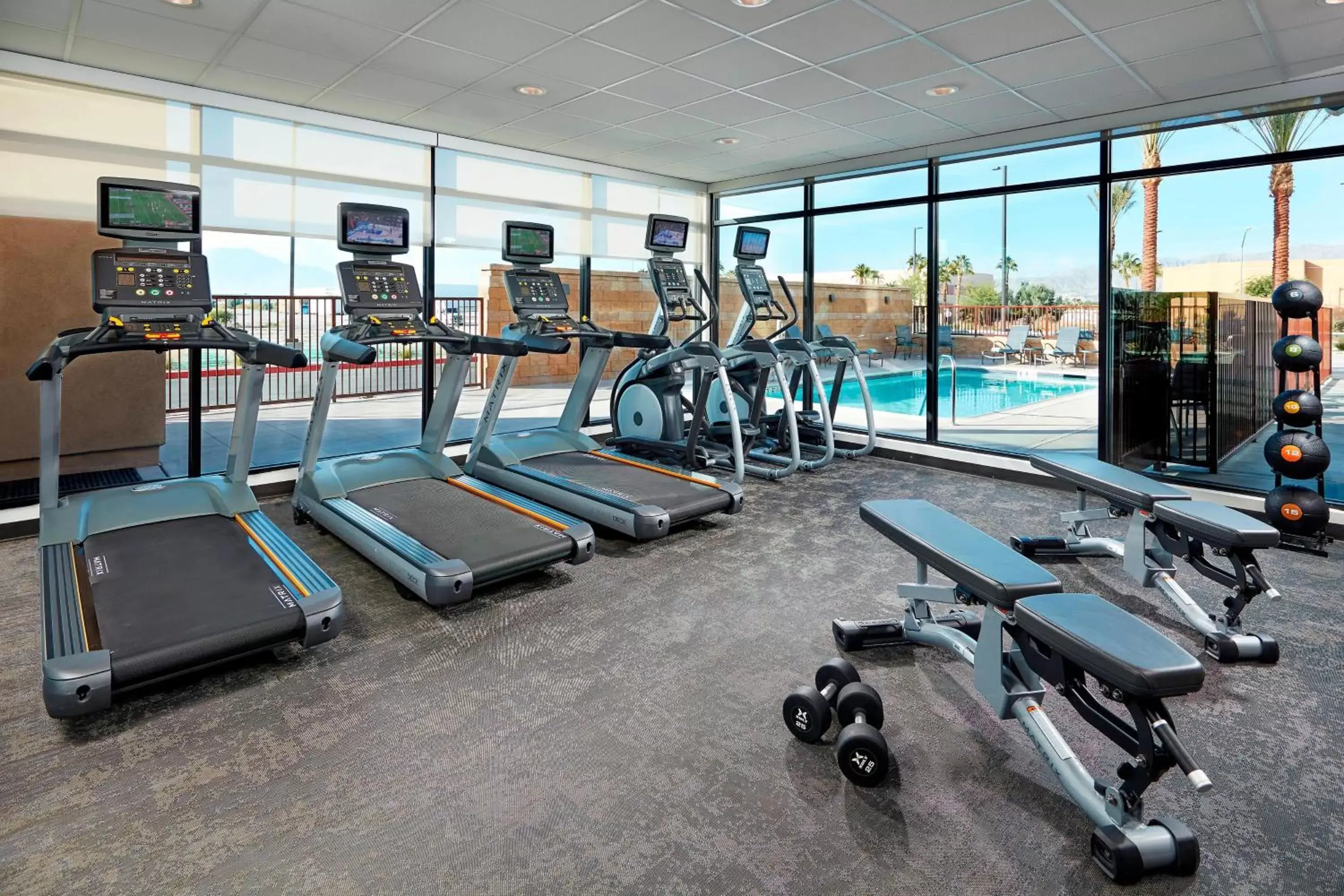 Fitness centre/facilities, Fitness Center/Facilities in Fairfield by Marriott Inn & Suites Indio Coachella Valley