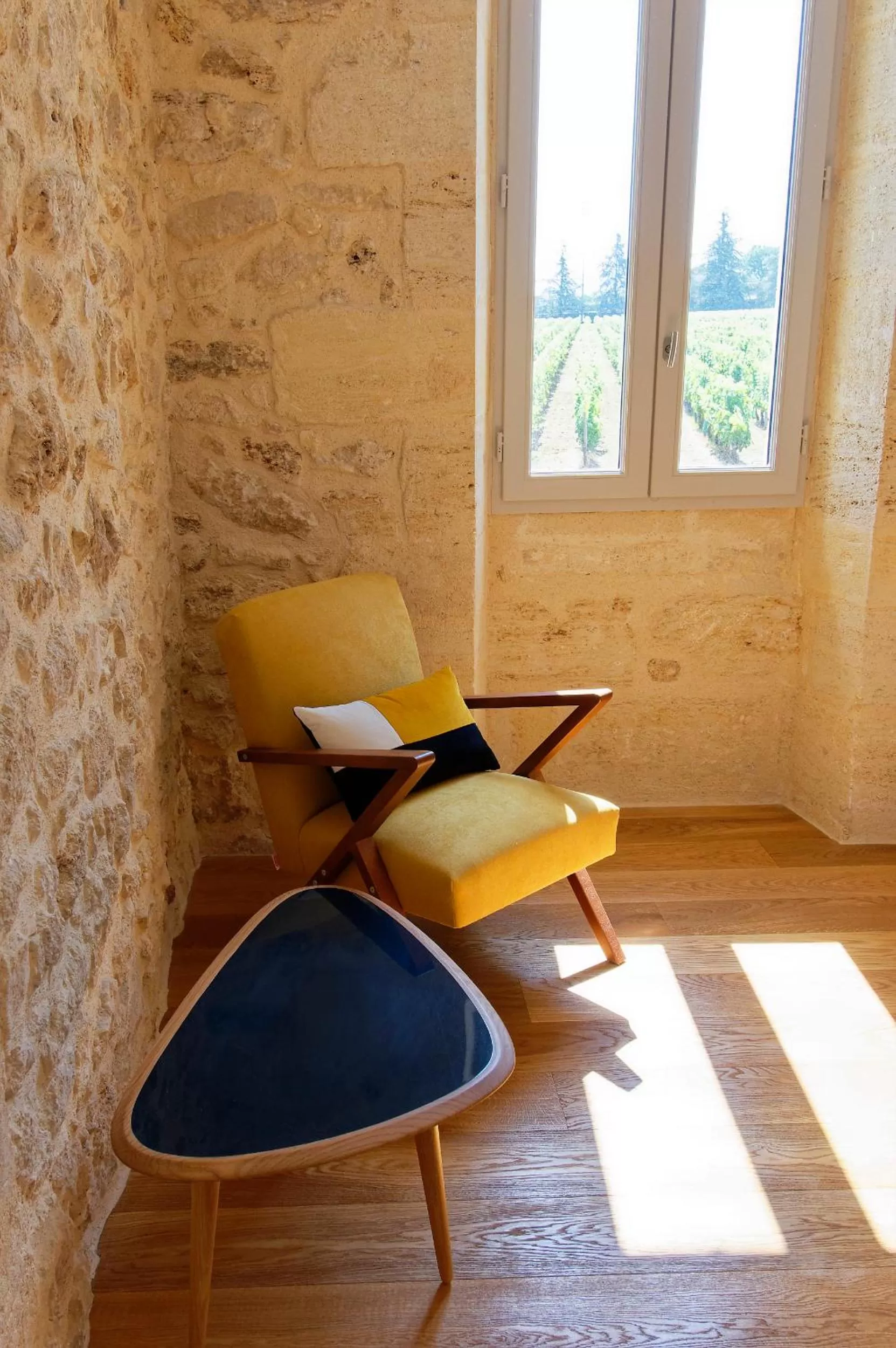 Seating area in CHATEAU CROIX DE LABRIE