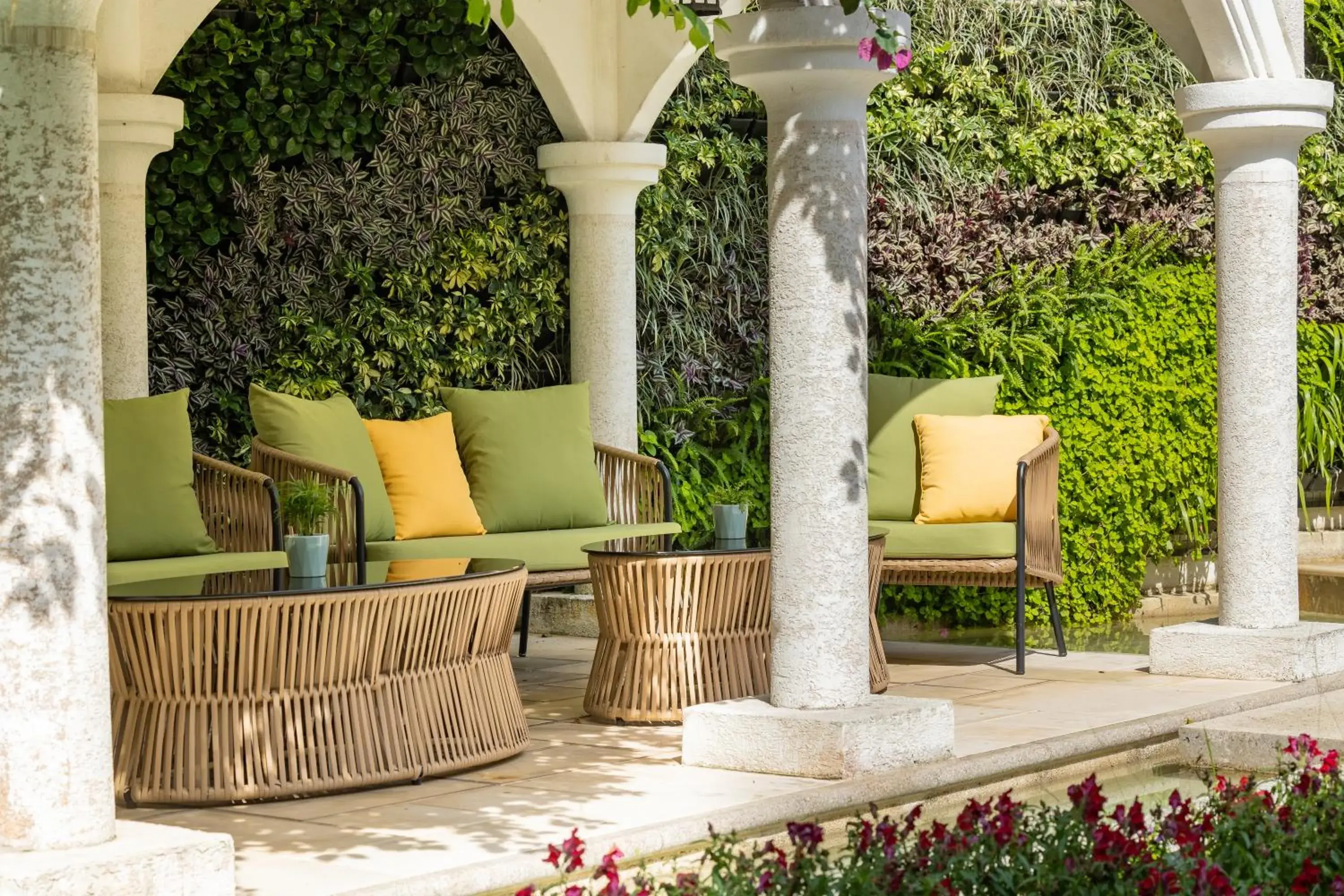 Garden view in Hualien Farglory Hotel Garden view in Hualien Farglory Hotel