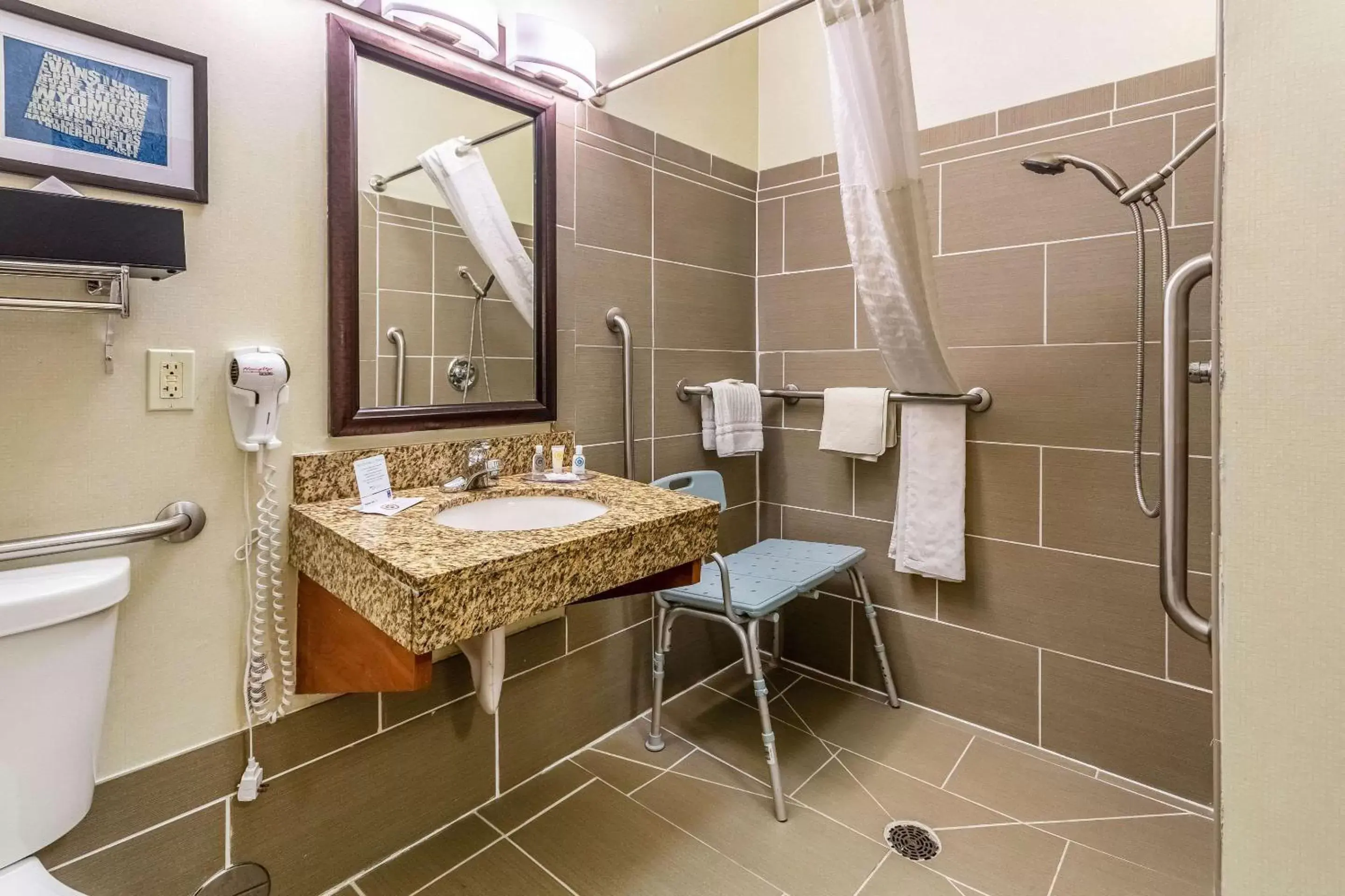 Bathroom in Comfort Inn & Suites Gillette near Campbell Medical Center