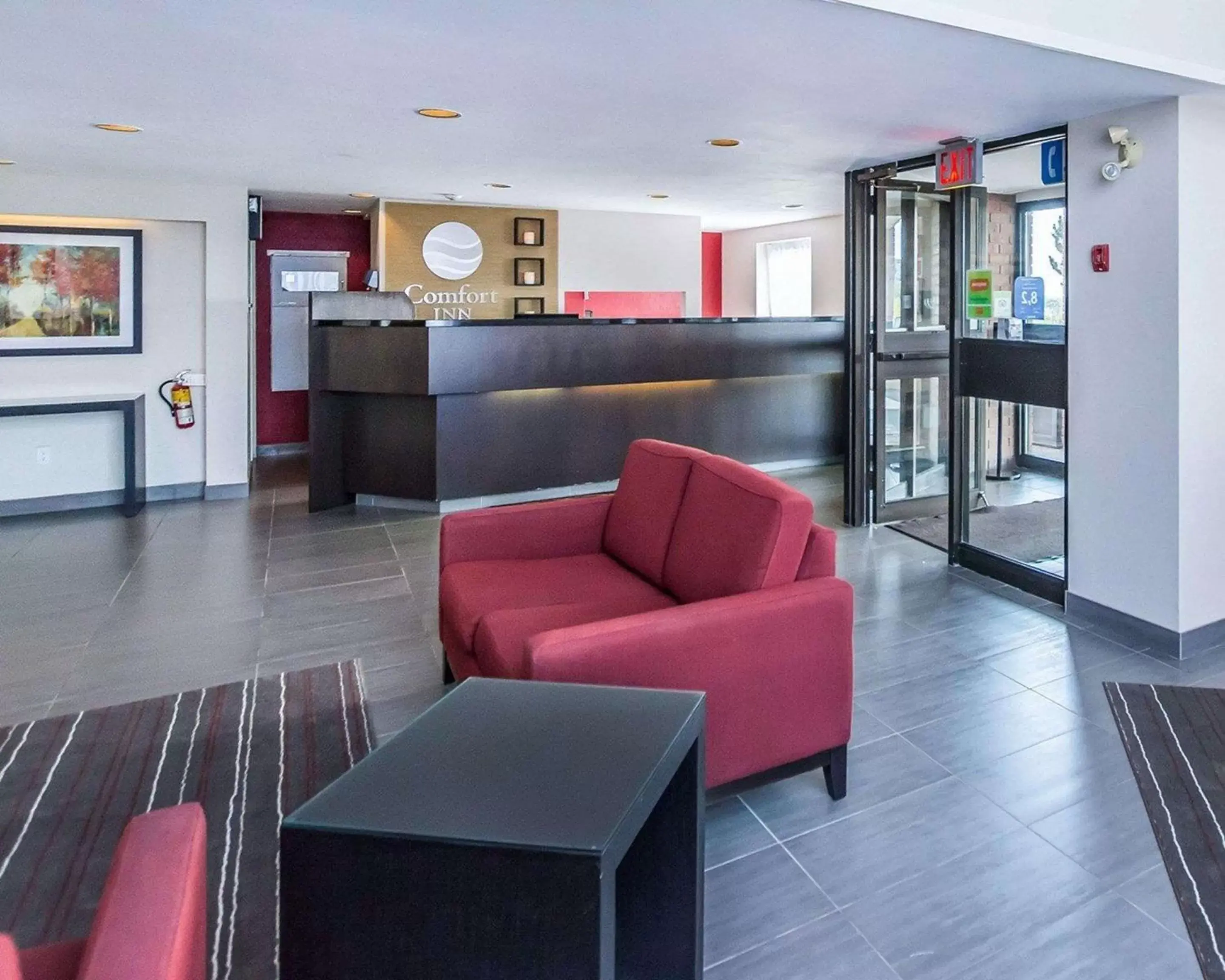 Lobby or reception, Lobby/Reception in Comfort Inn East Sudbury