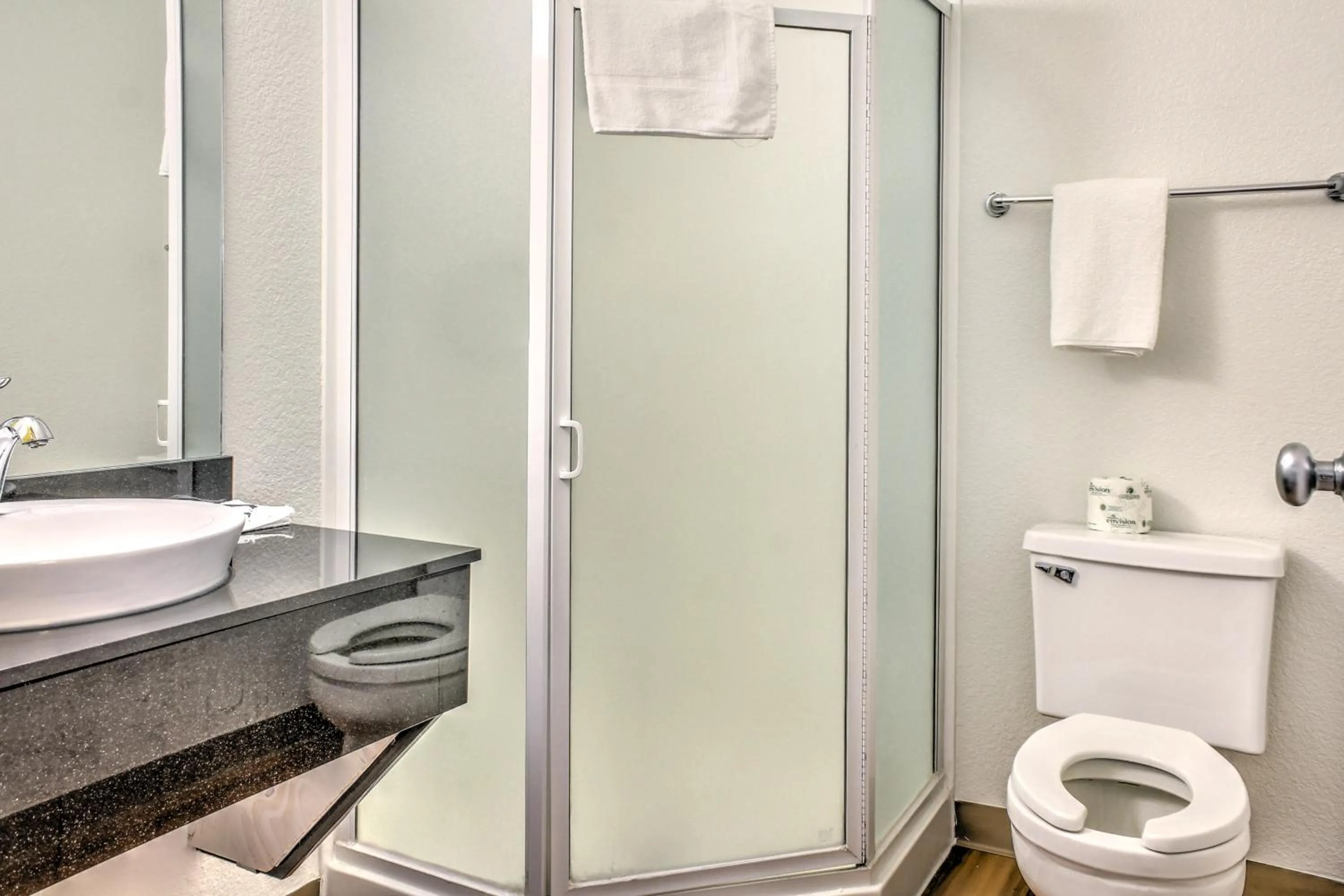 Bathroom in Motel 6-Mojave, CA