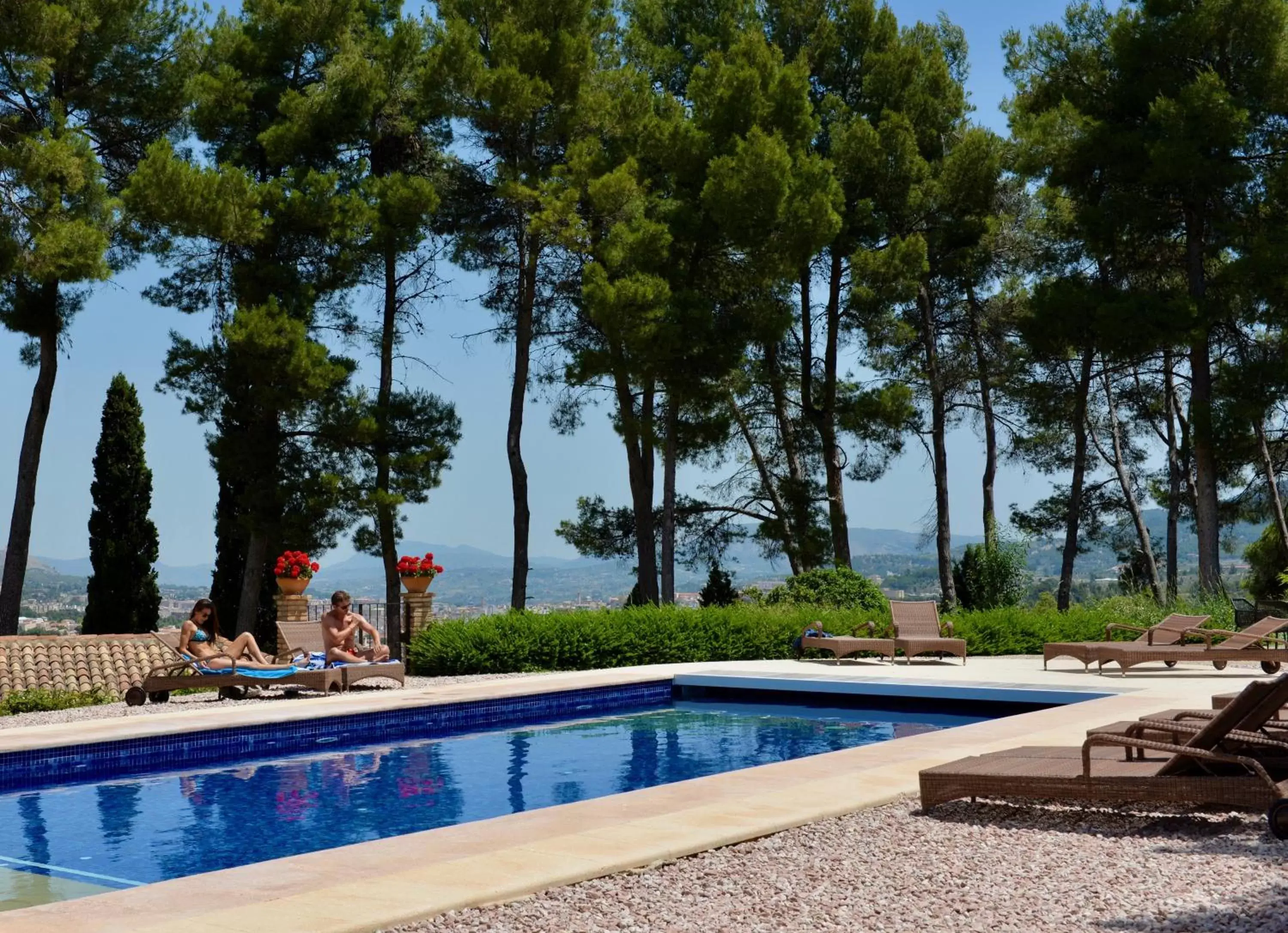 Swimming Pool in Eco Hotel con encanto Masía la Mota B&B