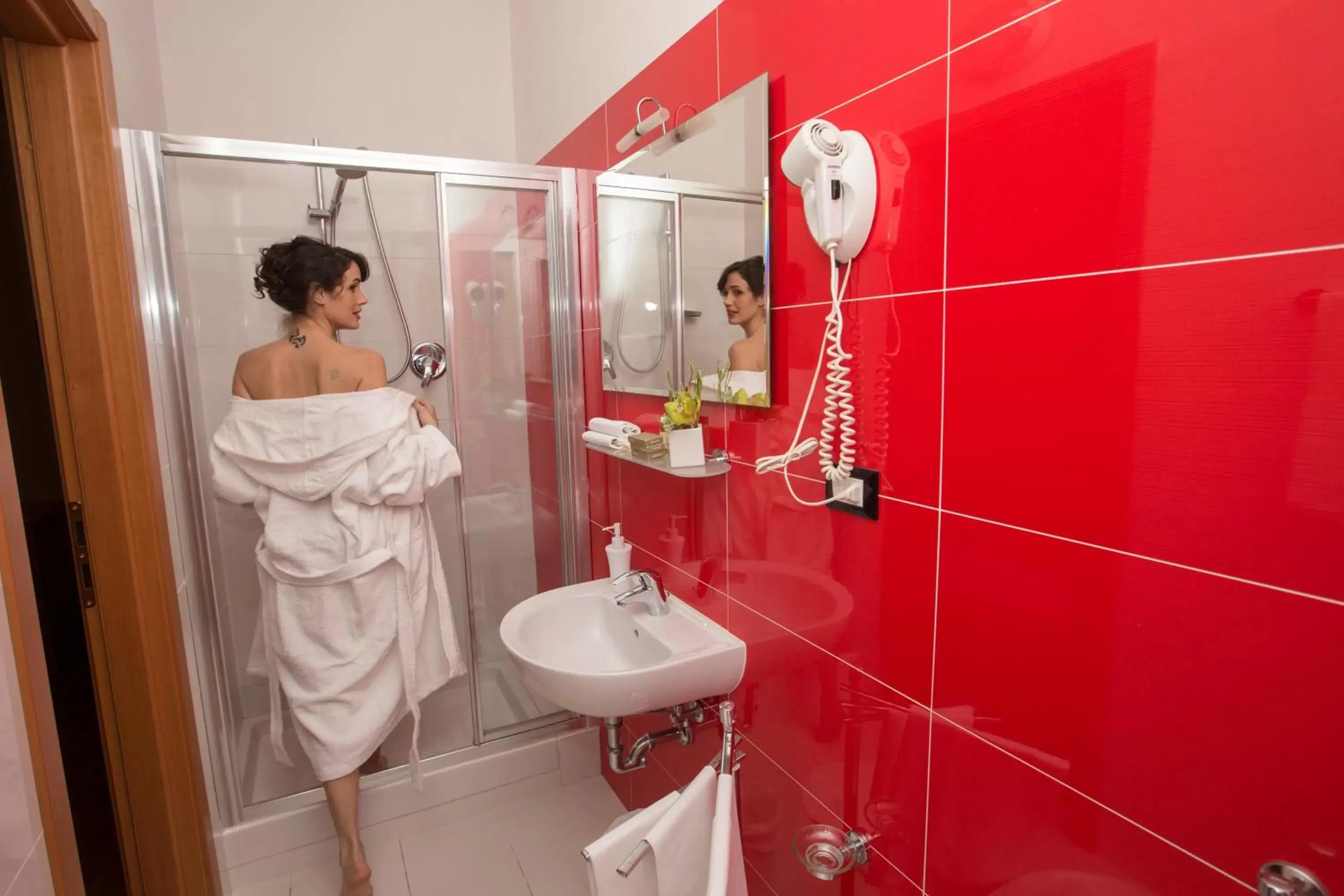 Bathroom in Hotel Accademia