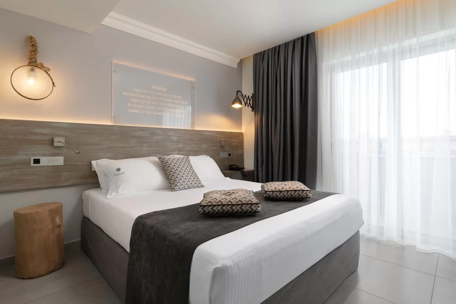 Bed in Elakati Luxury Boutique Hotel - Adults Only