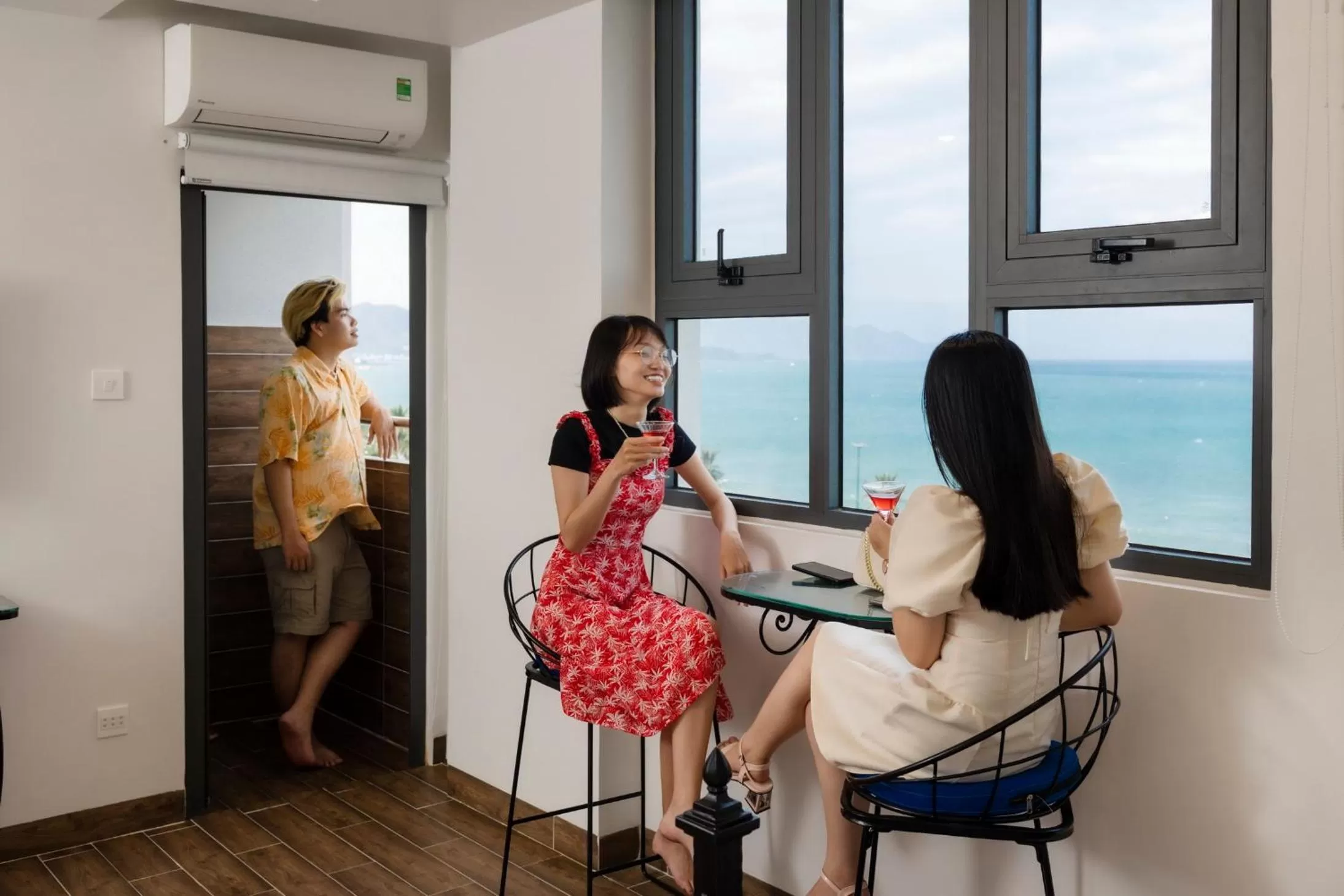 Balcony/Terrace in Azura Gold Hotel & Apartment