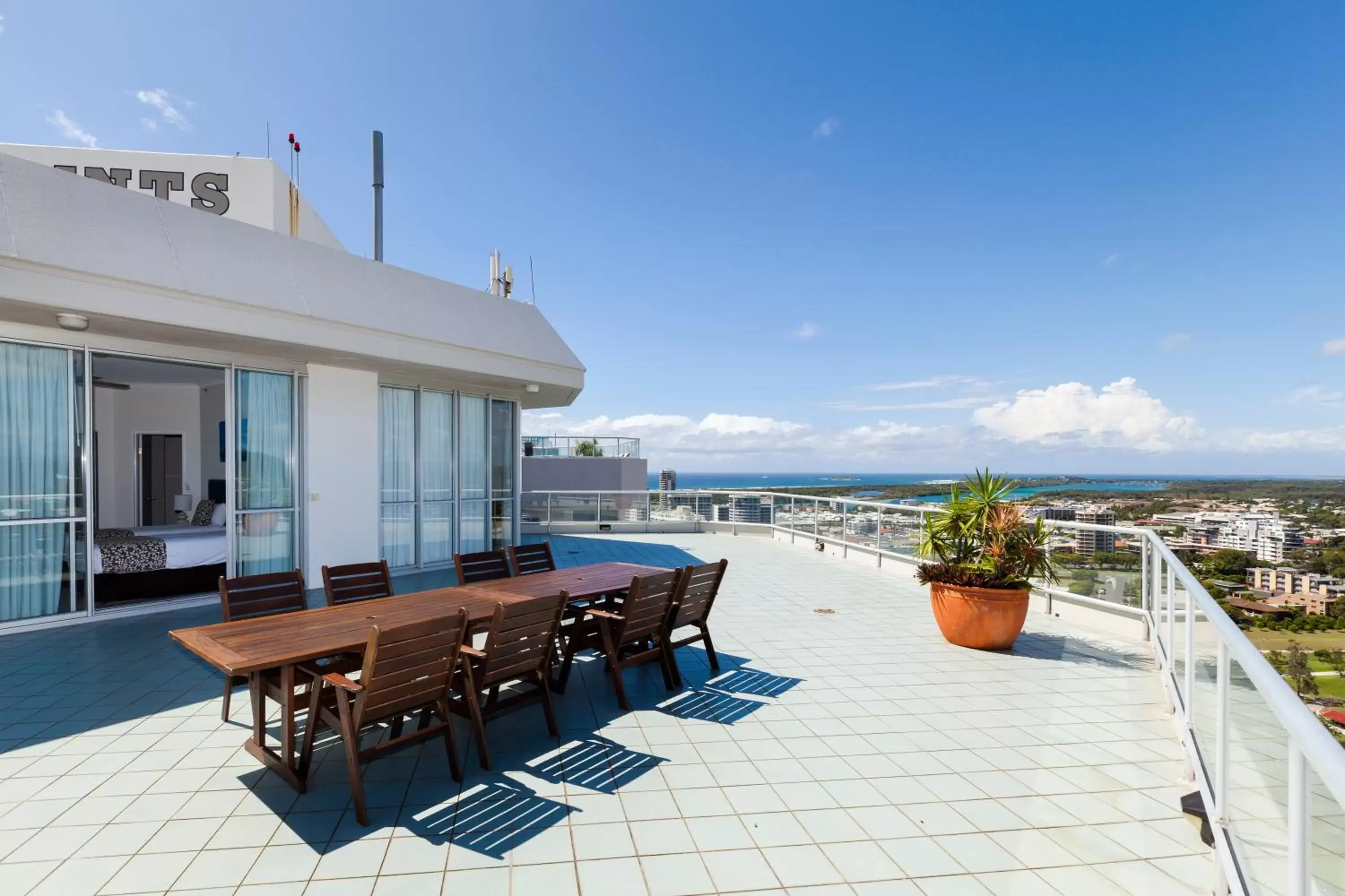 Balcony/Terrace in Points North Apartments