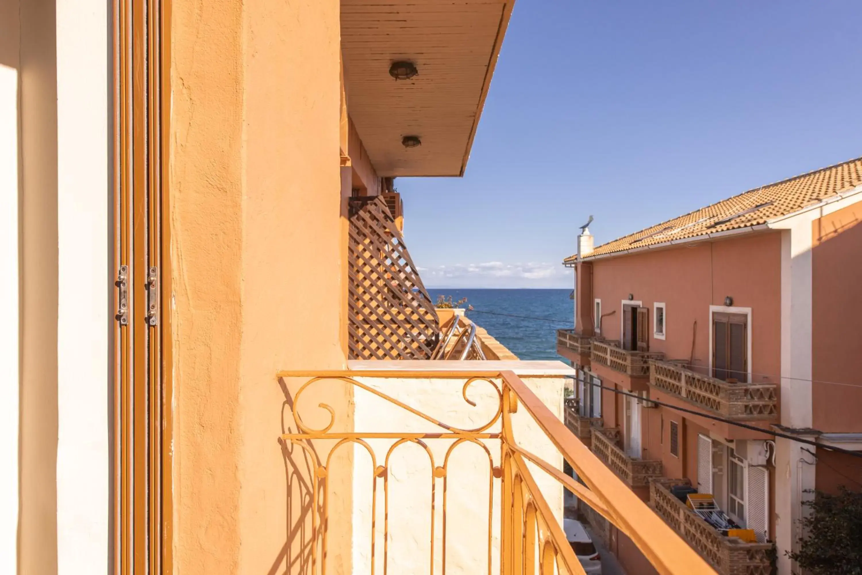 Balcony/Terrace in Yria Hotel