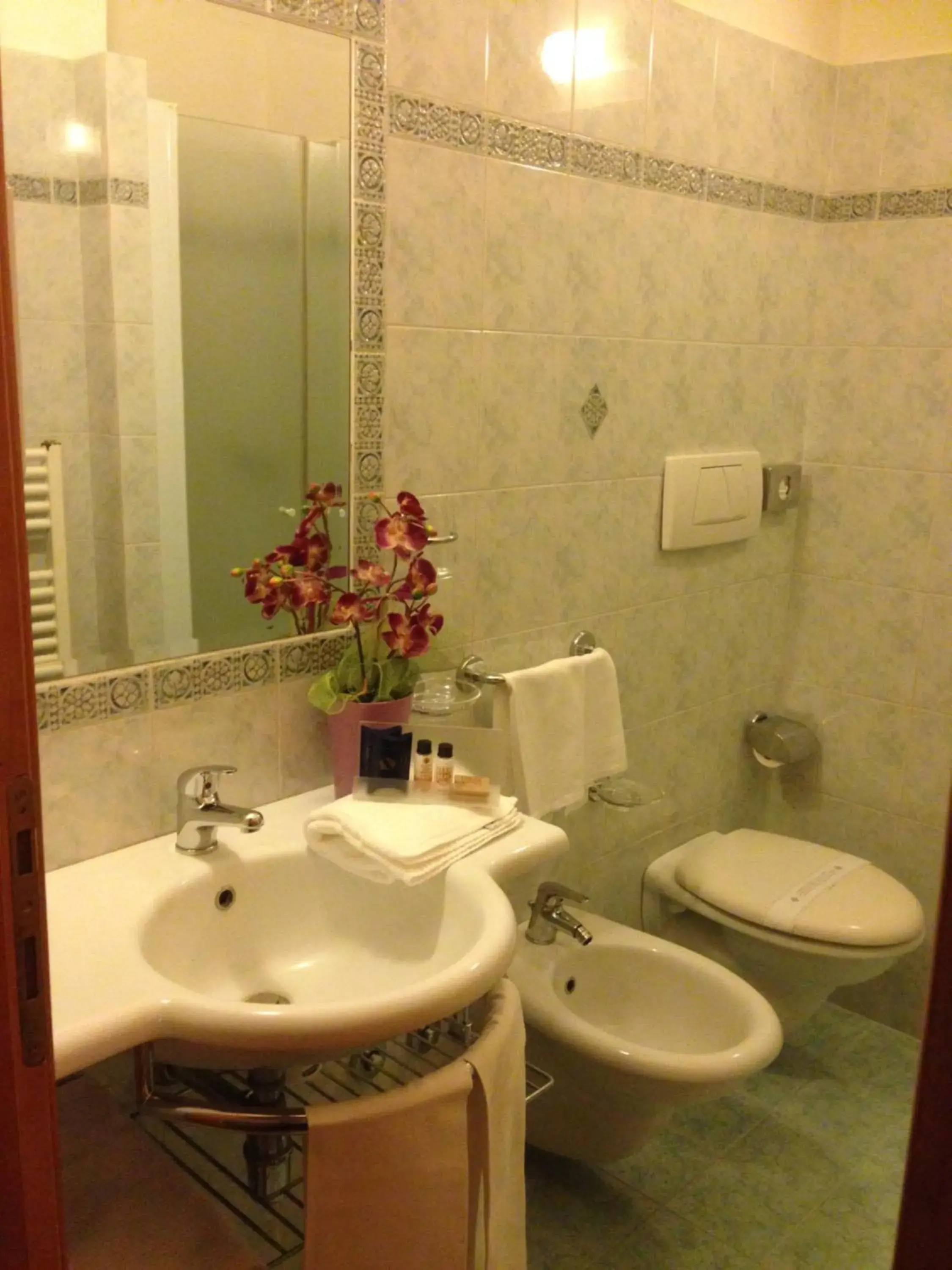 Bathroom in Hotel Filippeschi