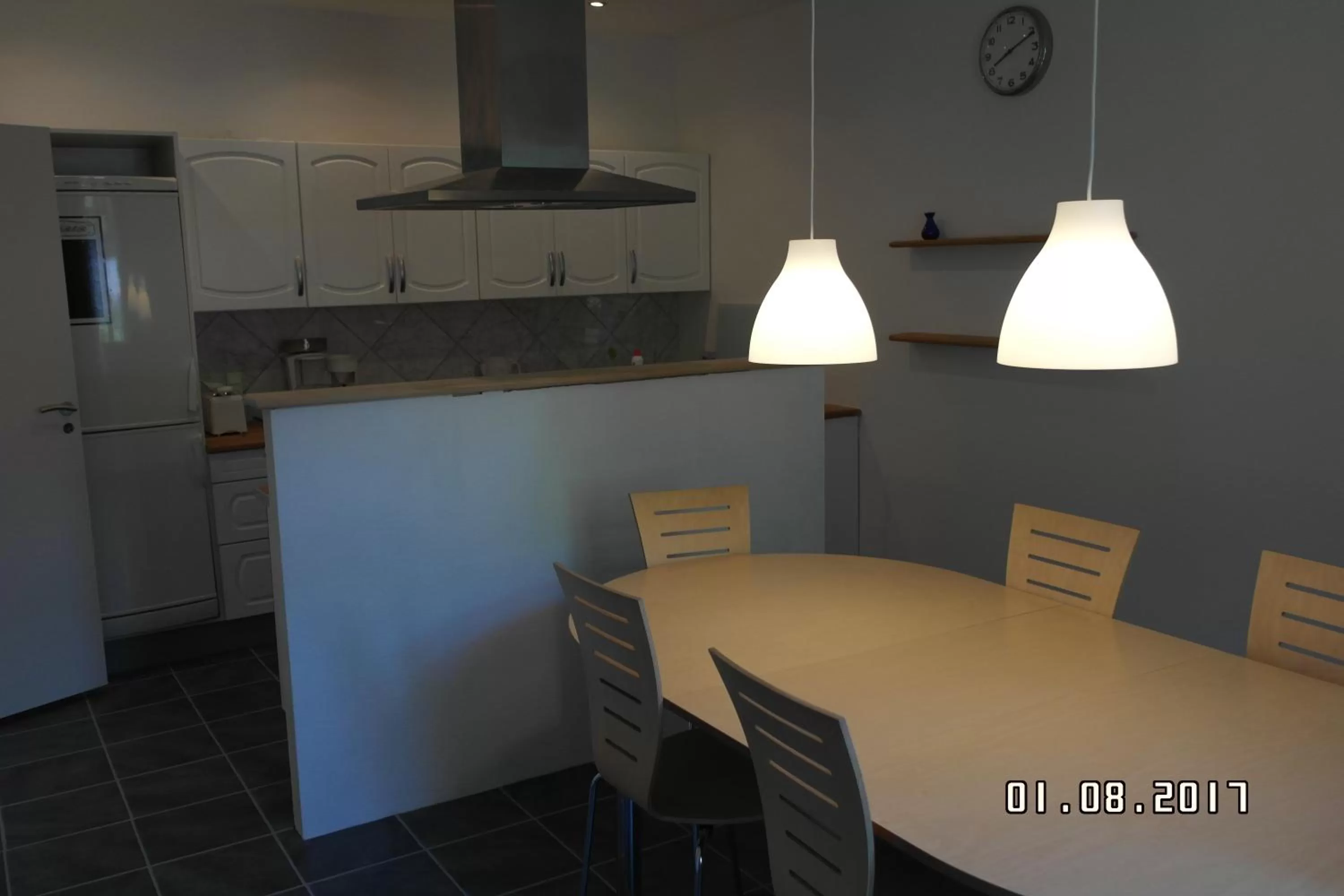 Communal kitchen in Ringslund B&B