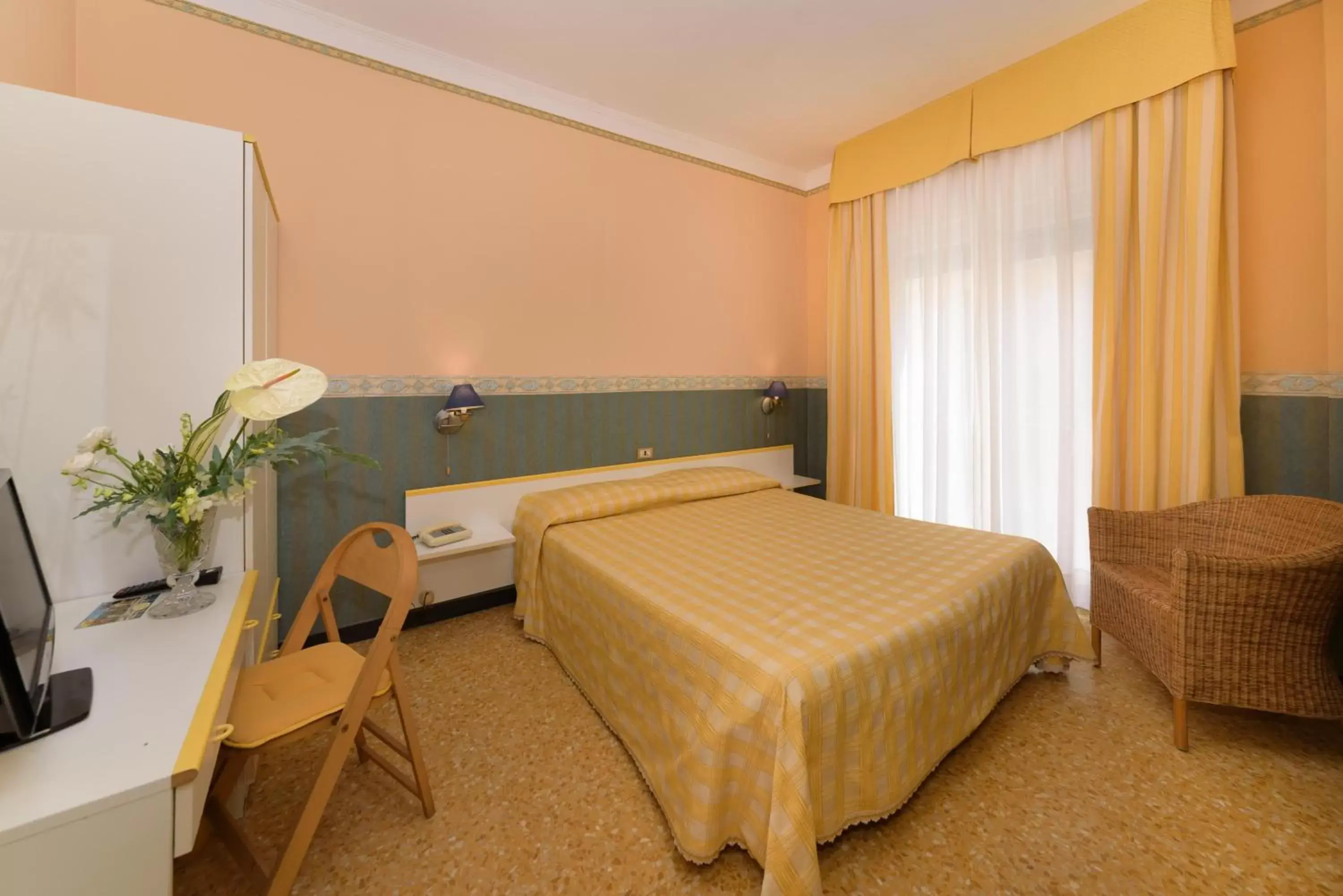 Bedroom, Bed in Hotel Morchio Mhotelsgroup