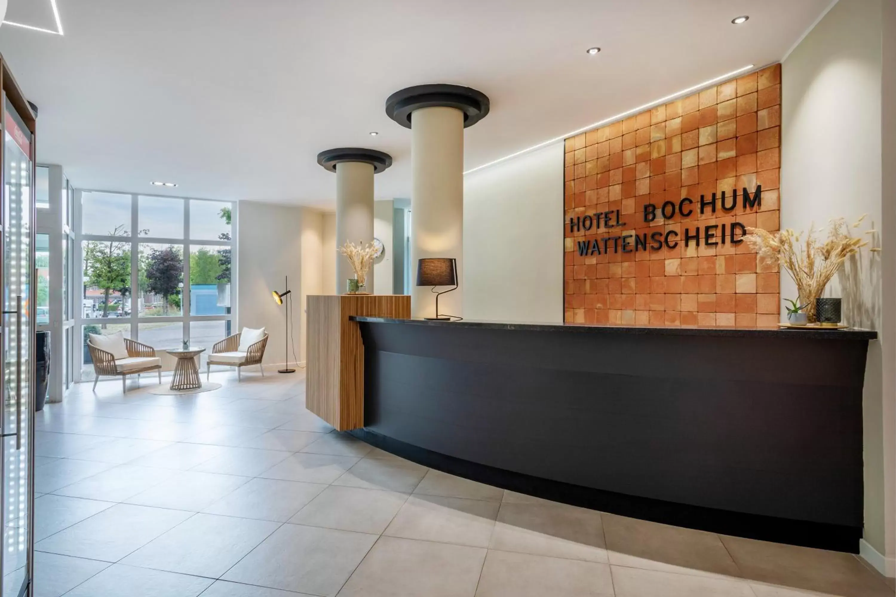 Lobby or reception, Lobby/Reception in Hotel Bochum Wattenscheid affiliated by Meliá