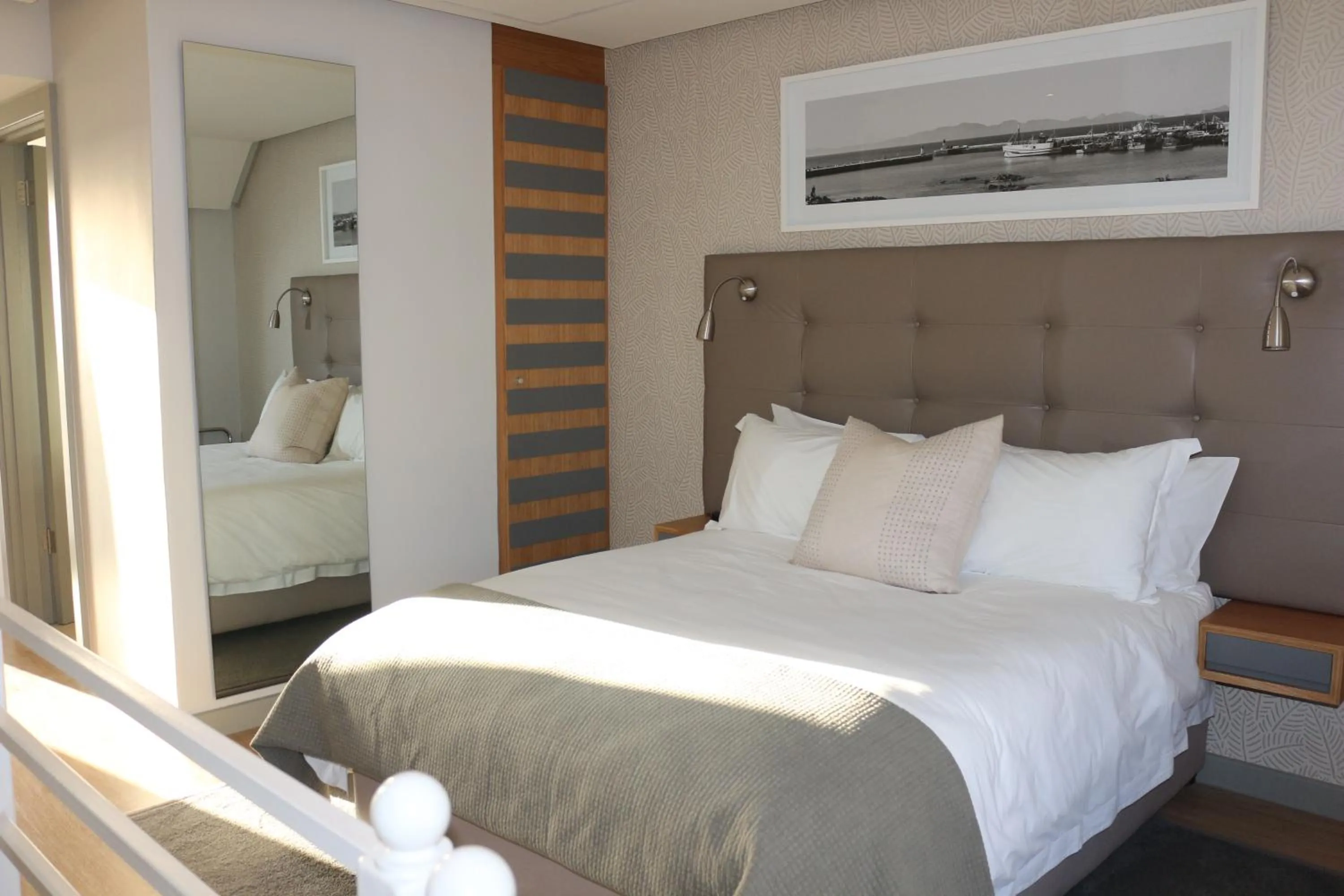 Bed in Krystal Beach Hotel