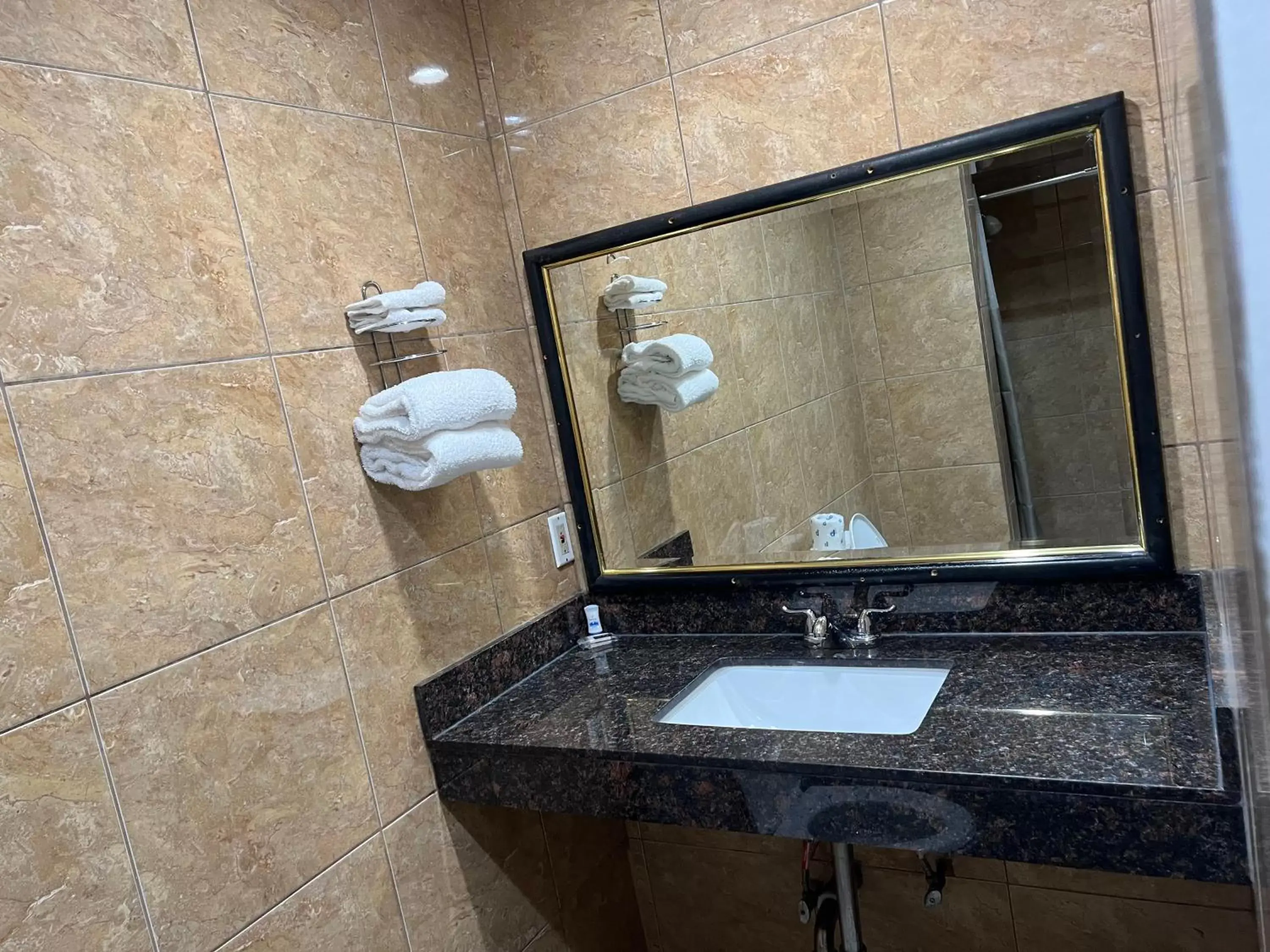 Bathroom in Harris Motel