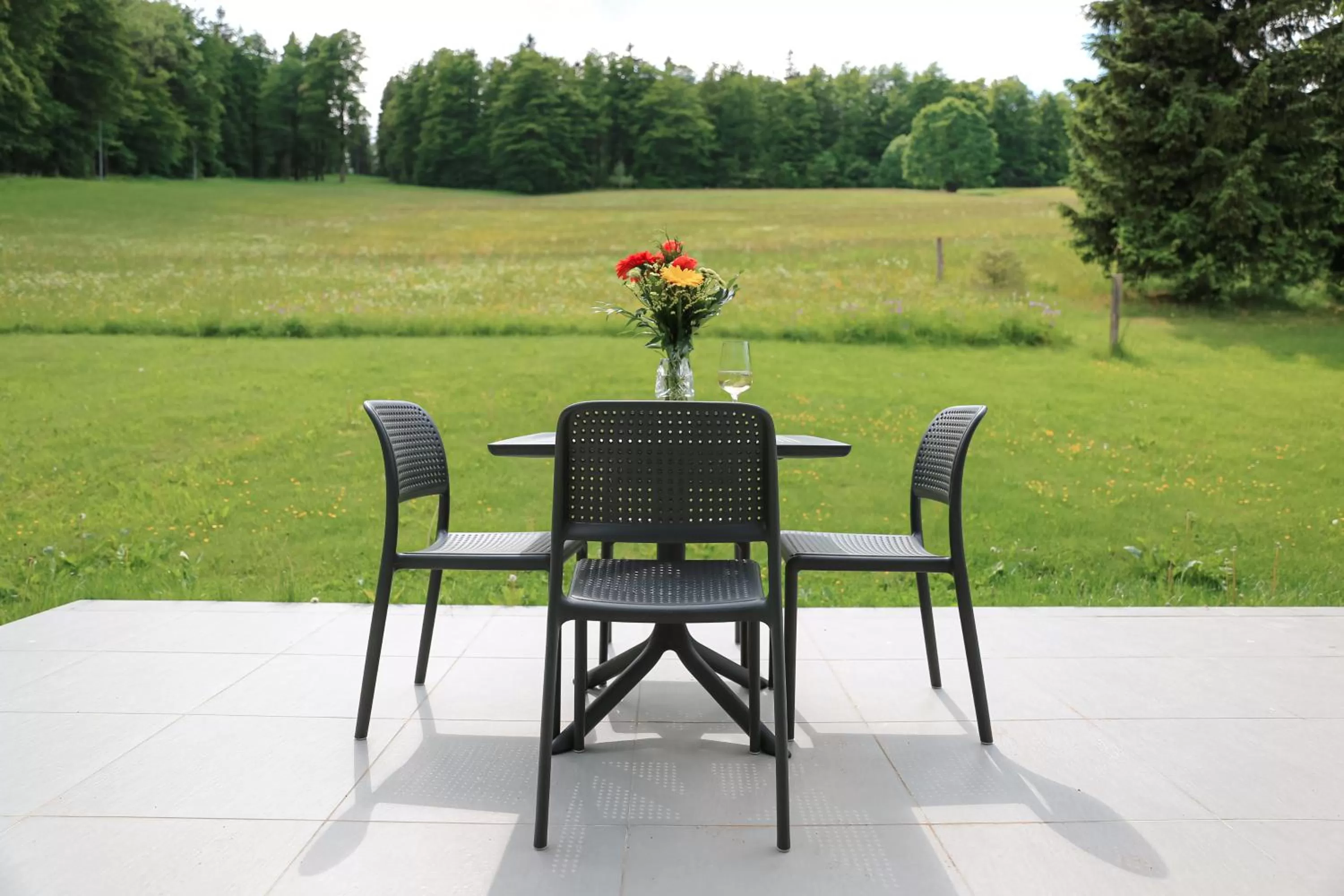 Patio in Hotel Waldeslust