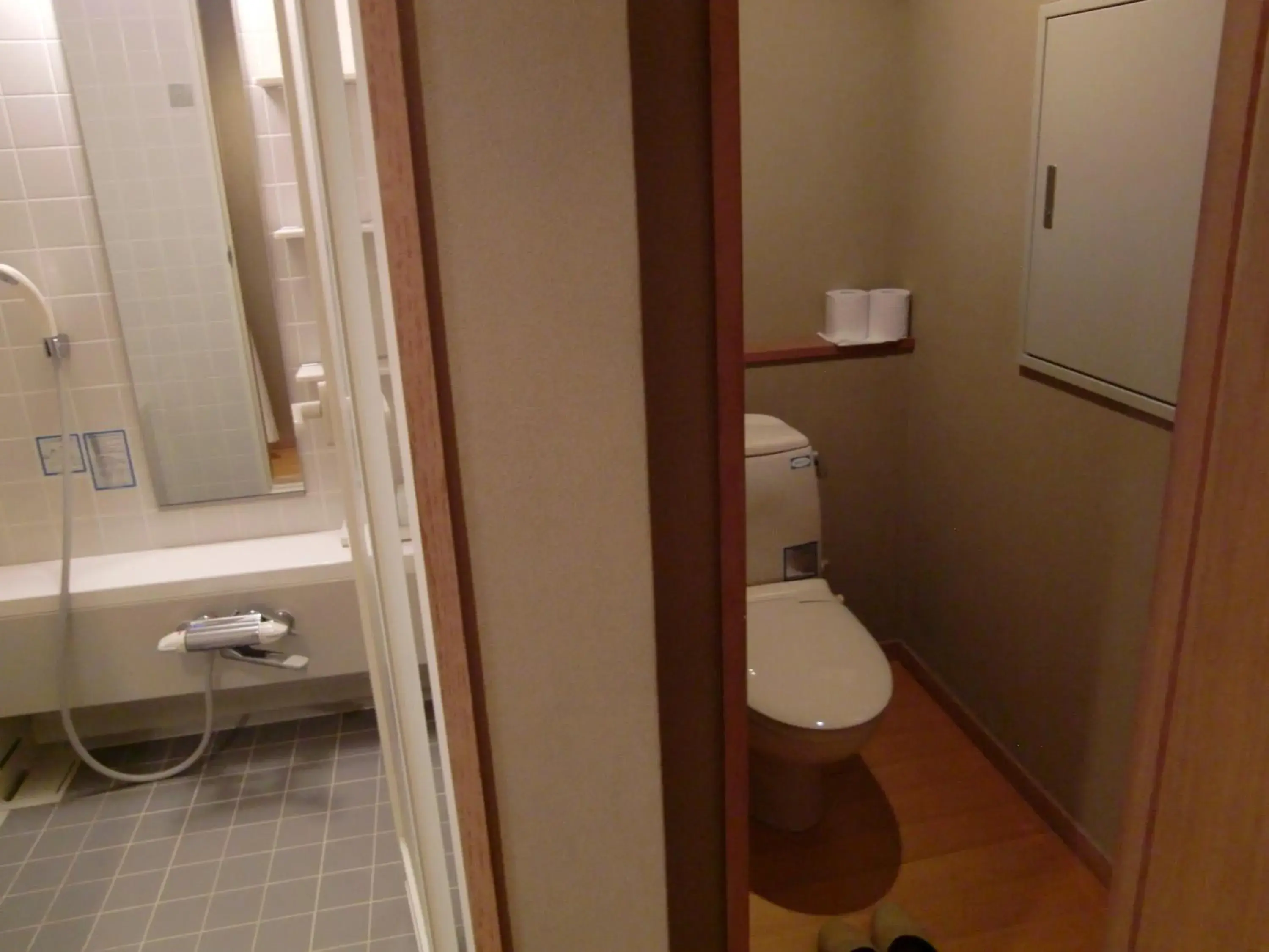 Bathroom in Hakuba Hotel Ougiya